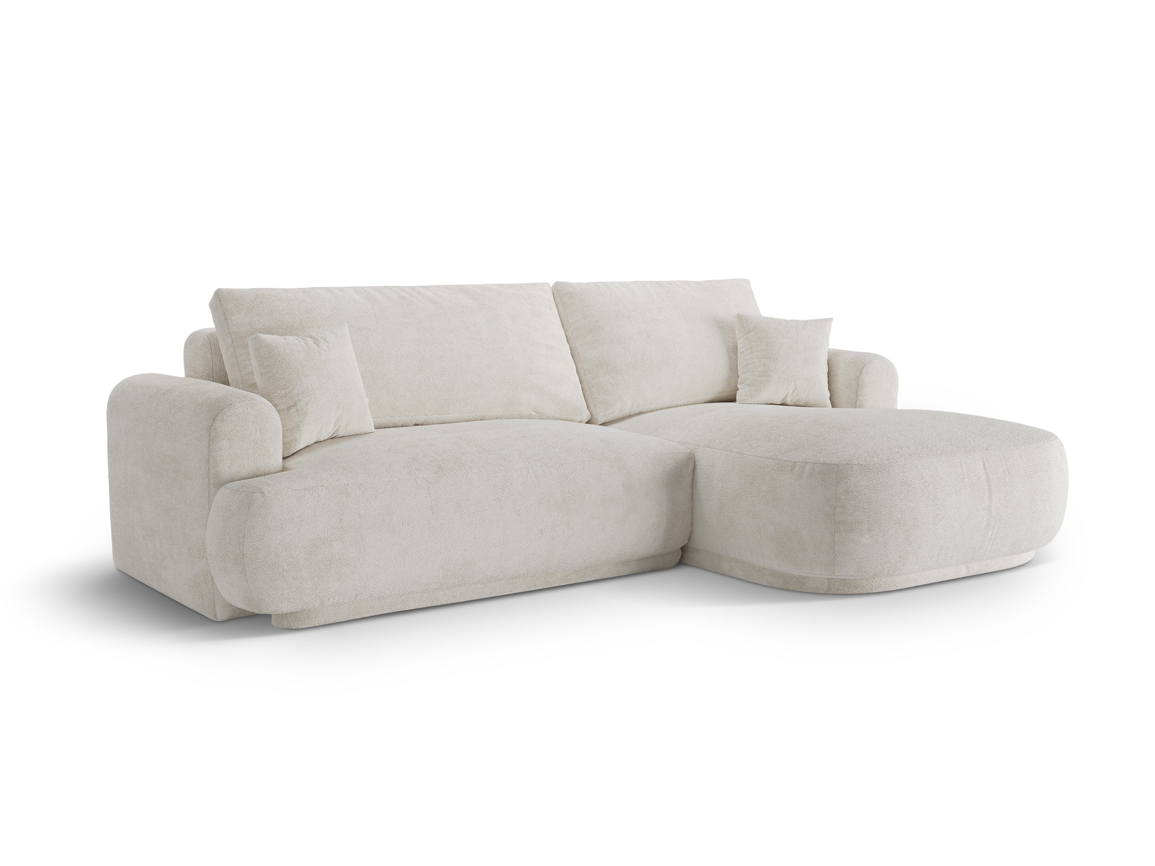 Ecksofa Ella 271x174cm, Material: Boucle