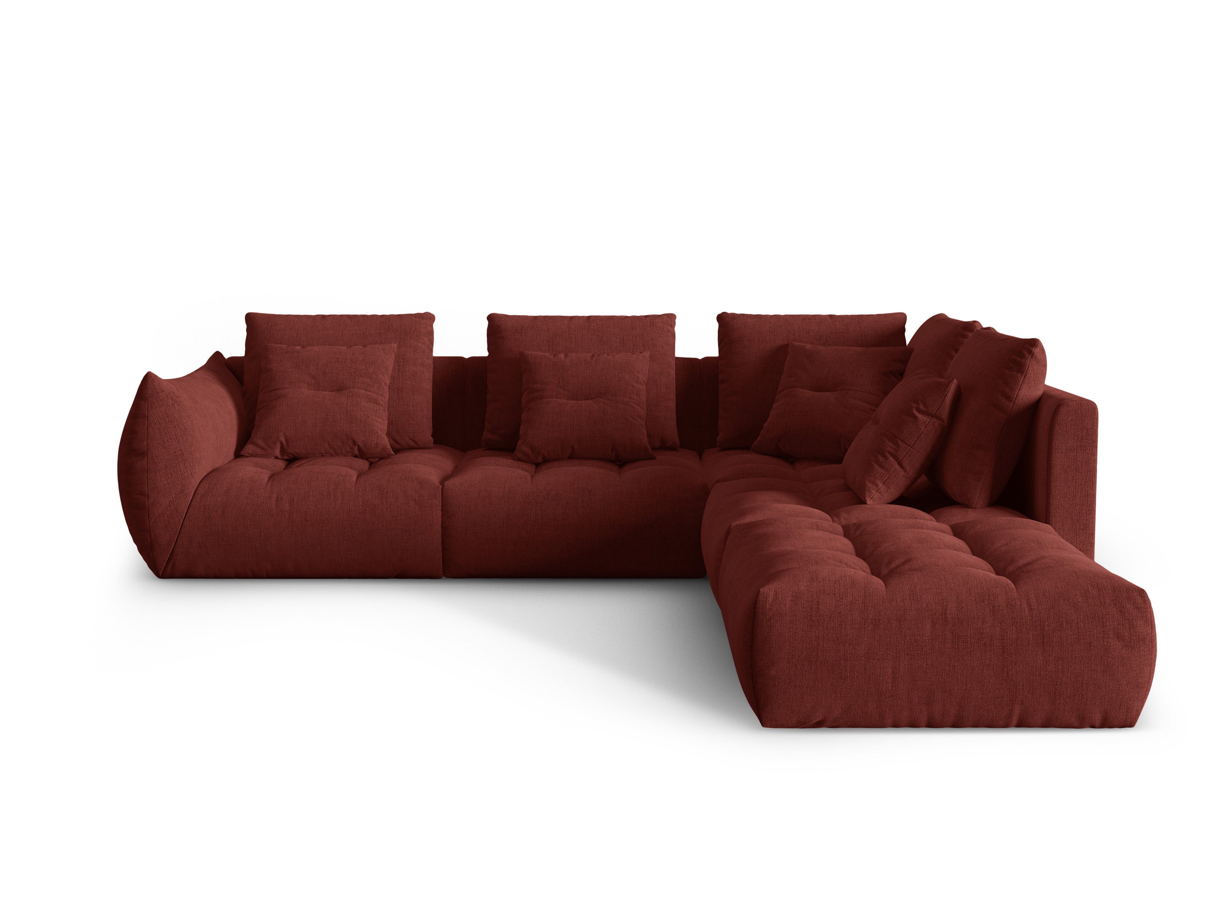 Bloom Ecksofa, 316x310 cm, Material: Strukturstoff