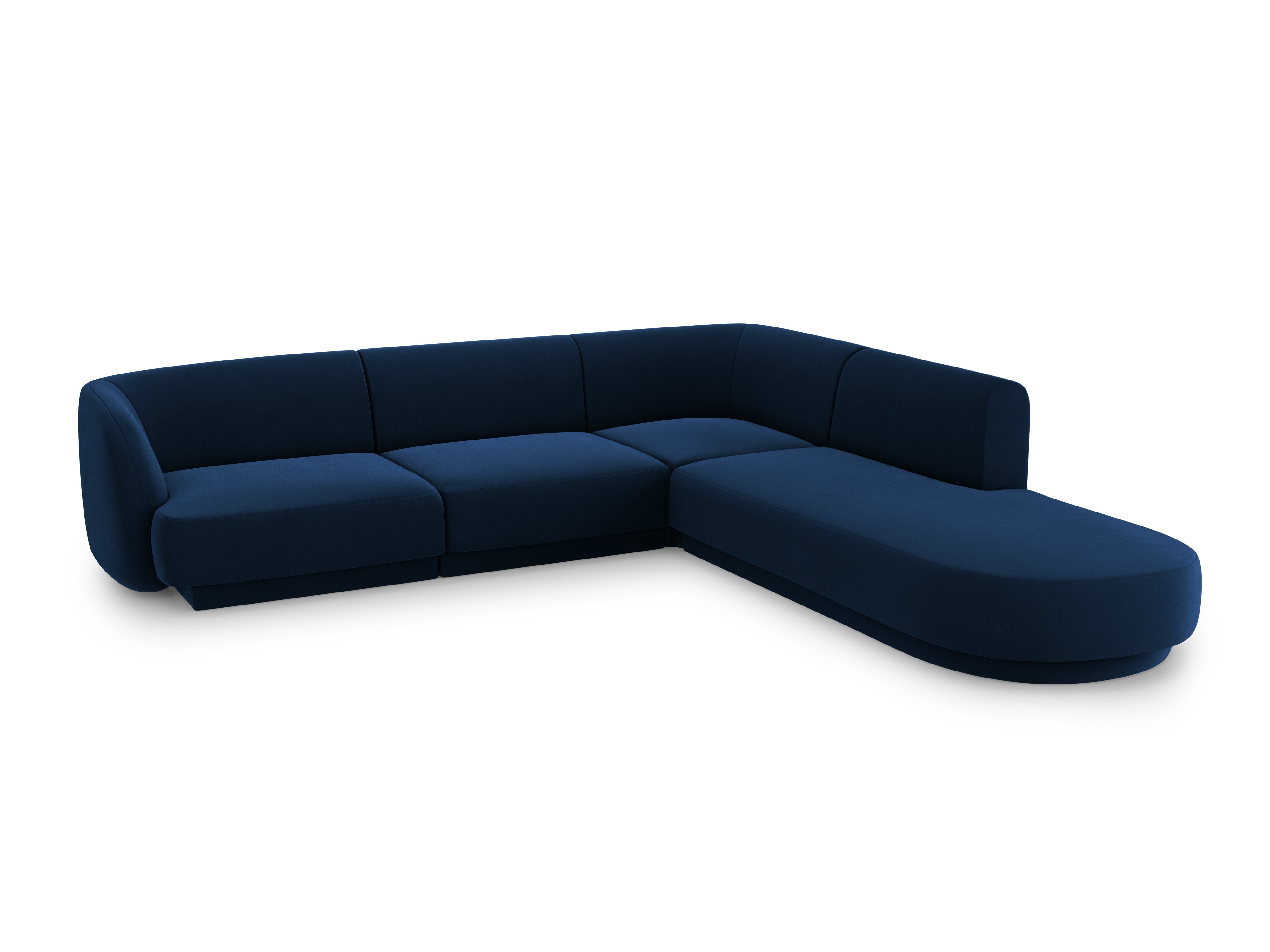 Ecksofa Miley 255x248cm, Material: Samt