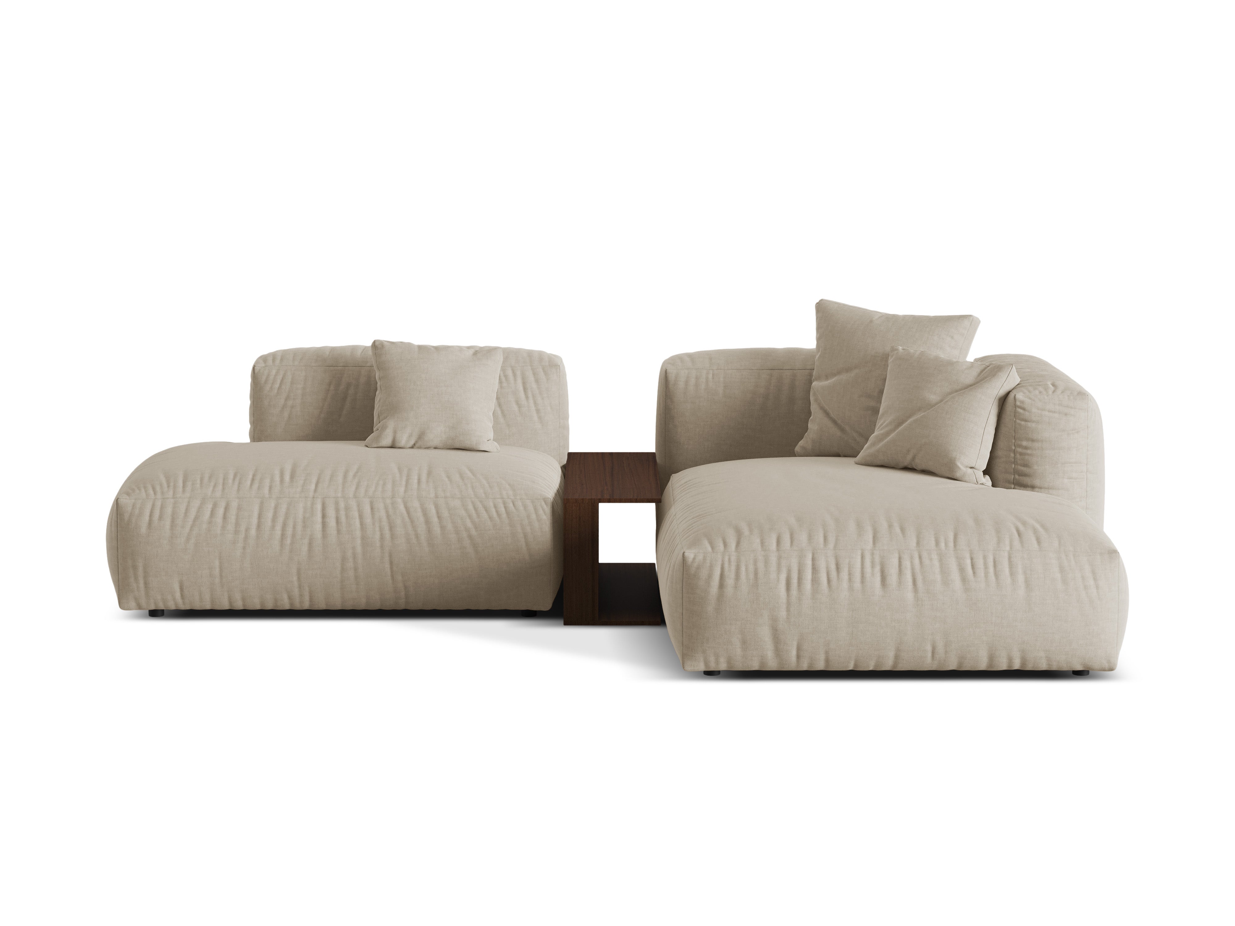 Ecksofa Martina, 285x176cm, Material: Strukturstoff