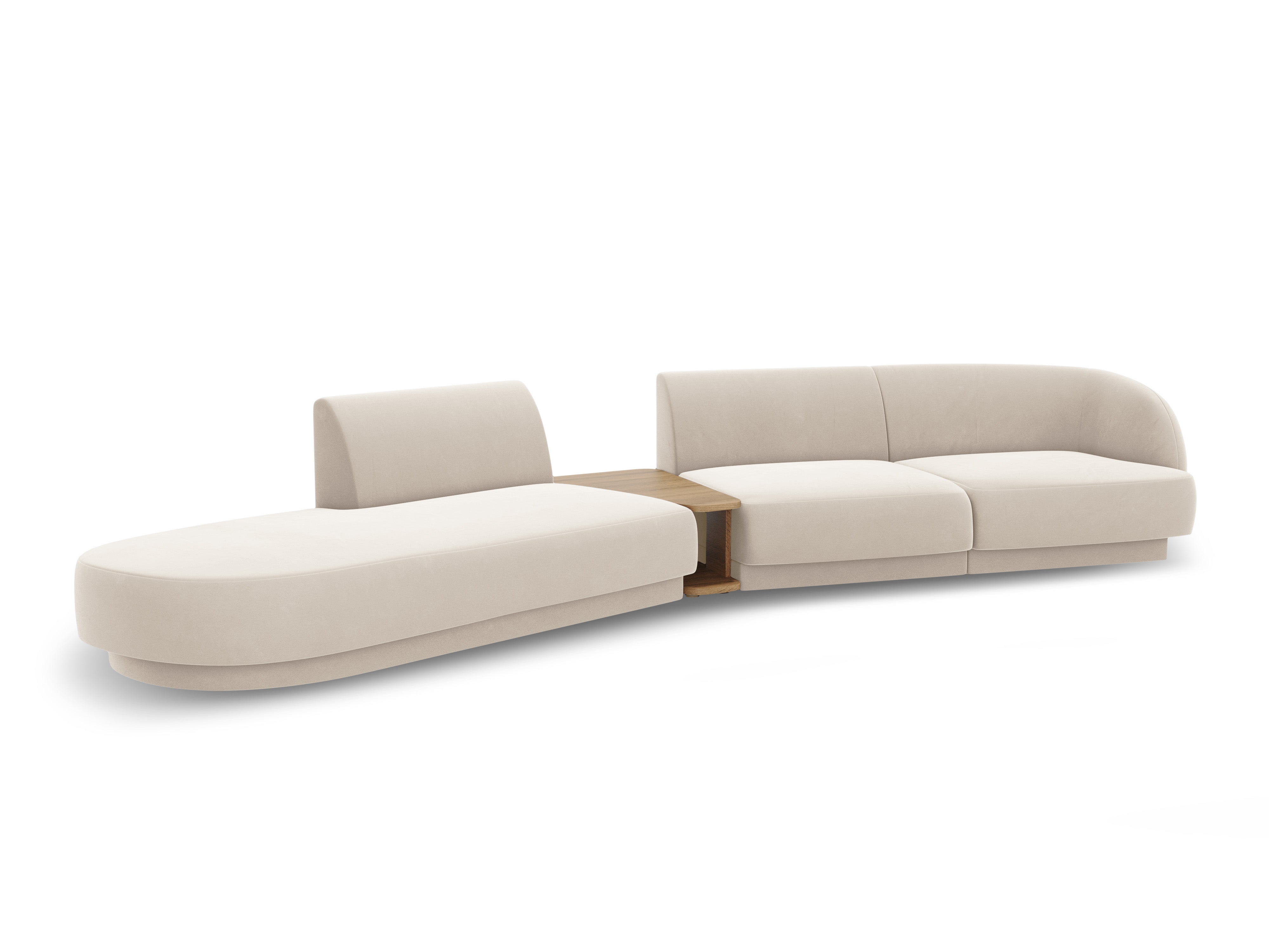 Sofa Miley 358x153cm, Material: Samt