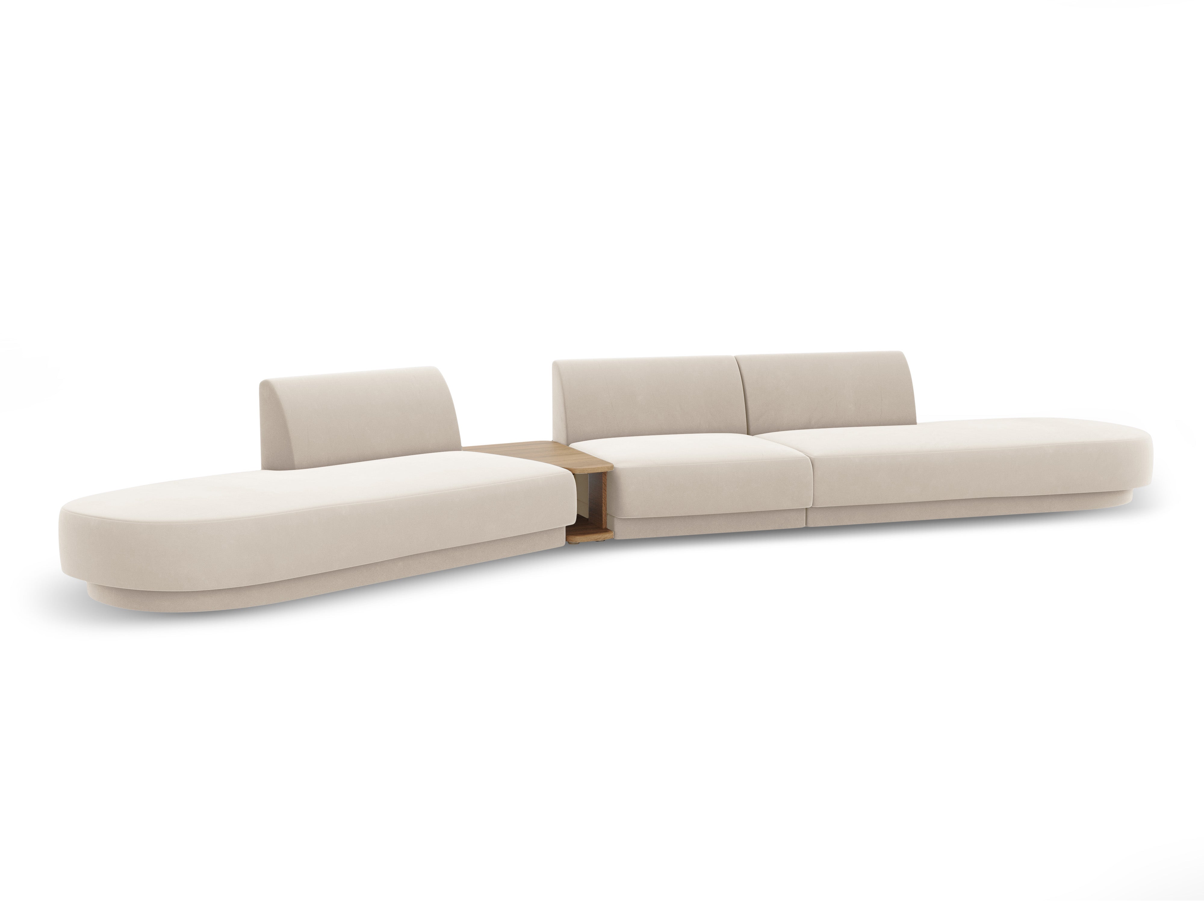 Sofa Miley 430x154cm, Material: Samt