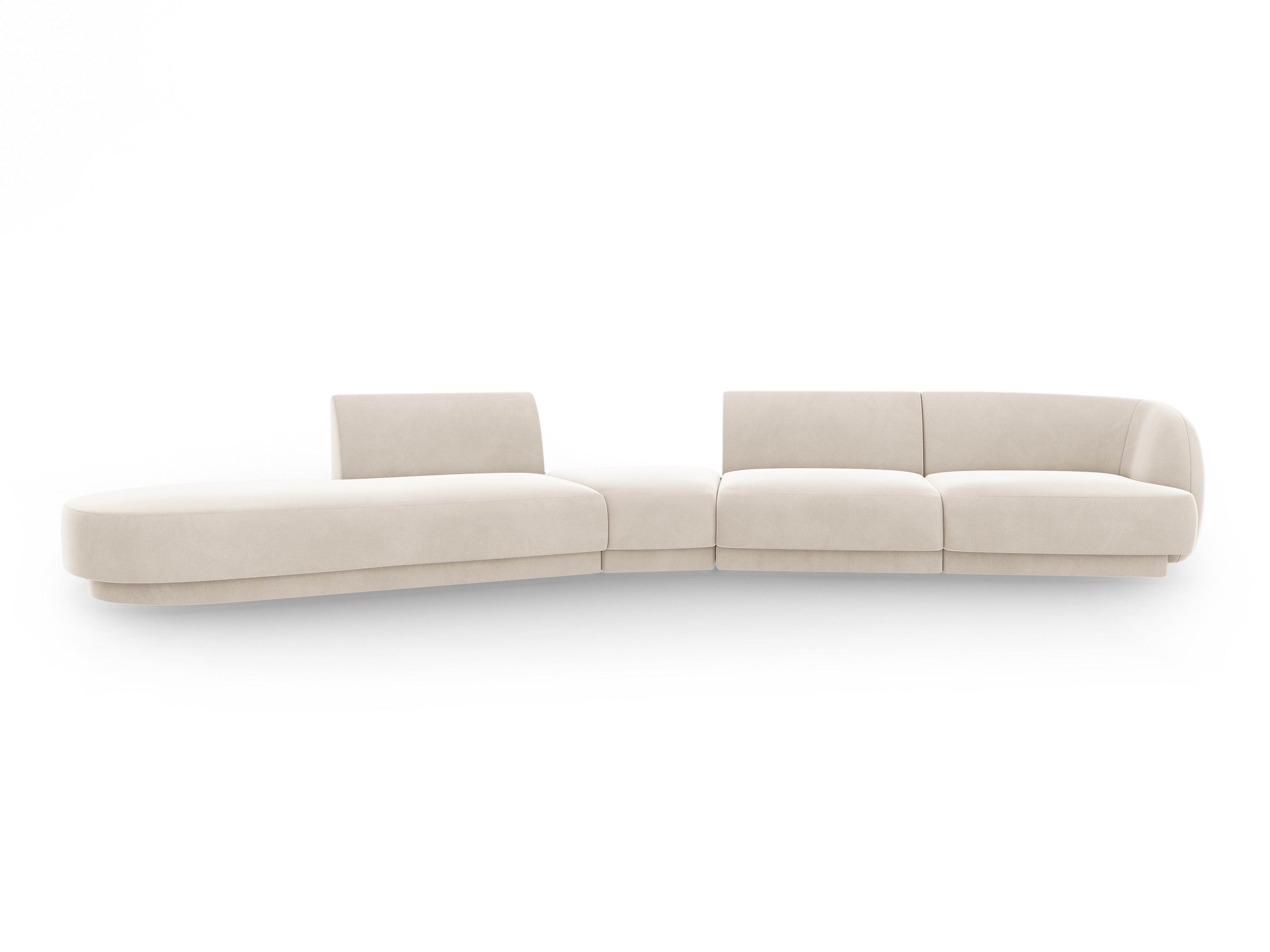 Sofa Miley 380x158cm, Material: Samt