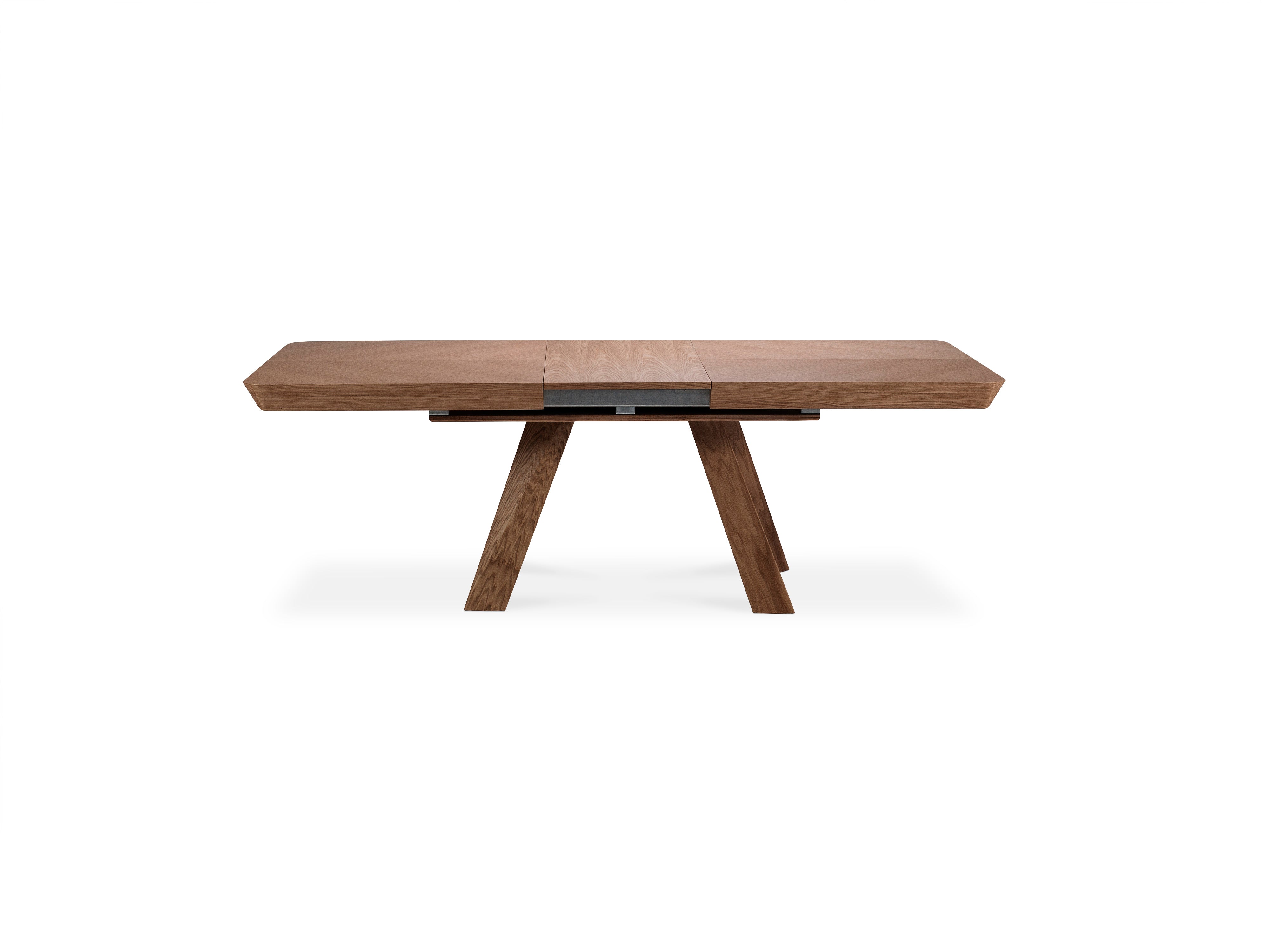 Ausziehbarer Esstisch Sally, 180/380x100x76cm, Material: Holz