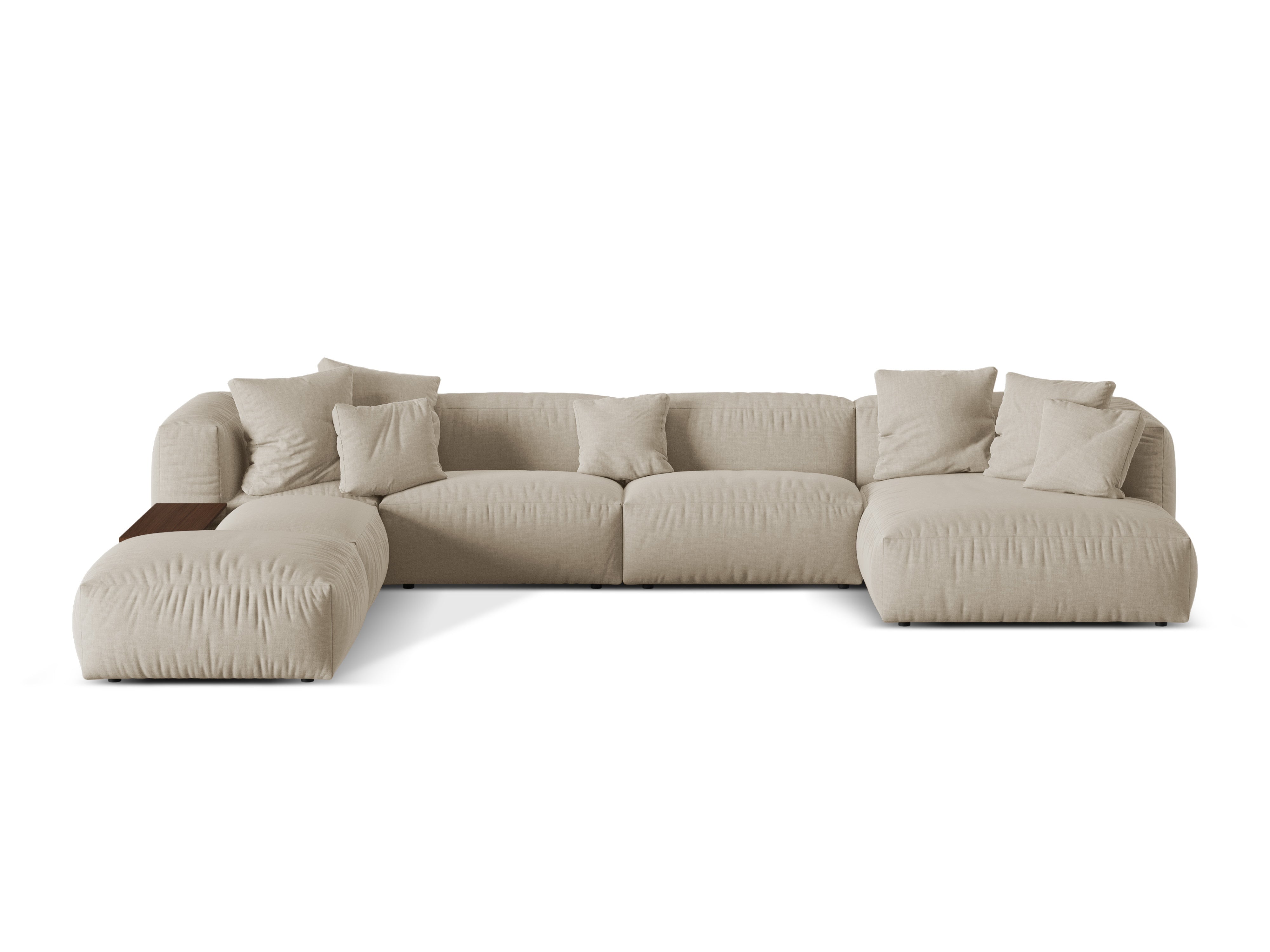 Sofa Martina, 406x280cm, Material: Strukturstoff