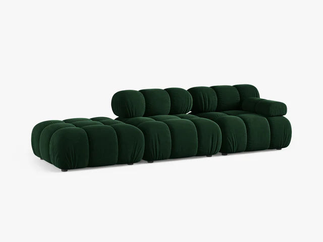 Modulares Sofa Bellis 282x94cm, Material: Samt