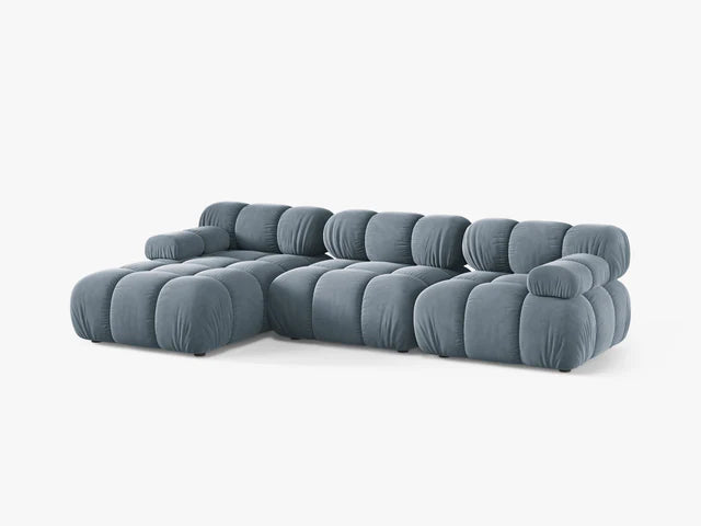 Modulares Sofa Bellis 282x155cm, Material: Samt