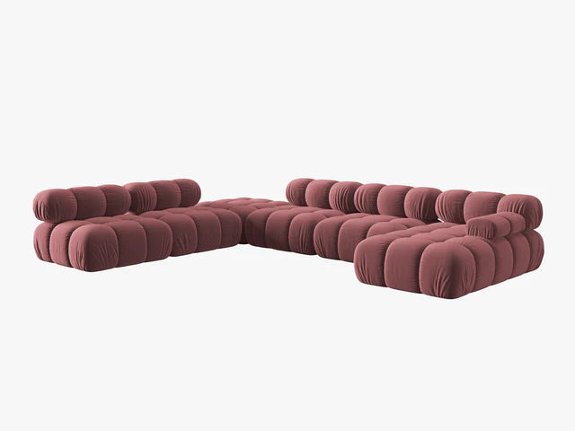 Modulares Sofa Bellis 376x282cm, Material: Samt