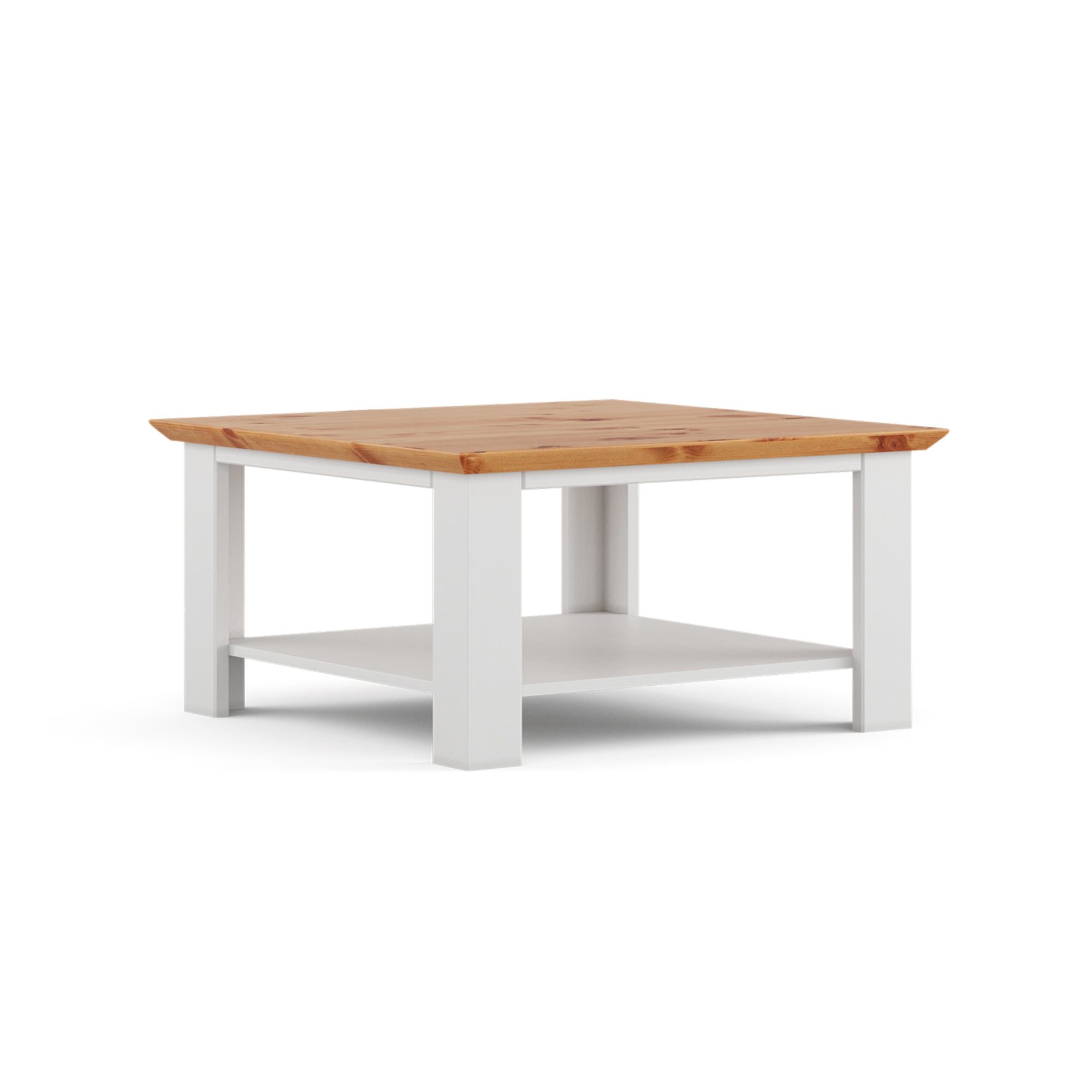 Klubtisch Marone 70x70cm, Material: Massives Kiefernholz