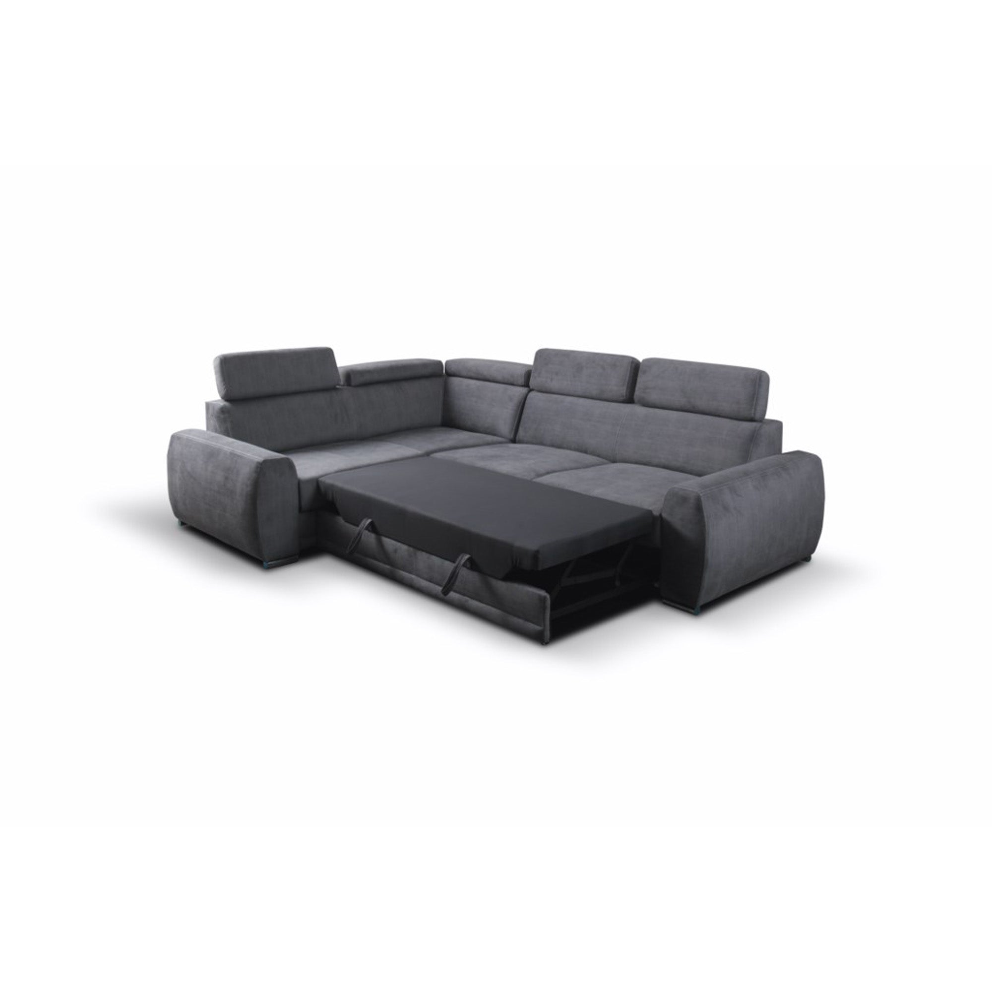 Ecksofa Moon, 267x194cm, Material: Auswahl möglich