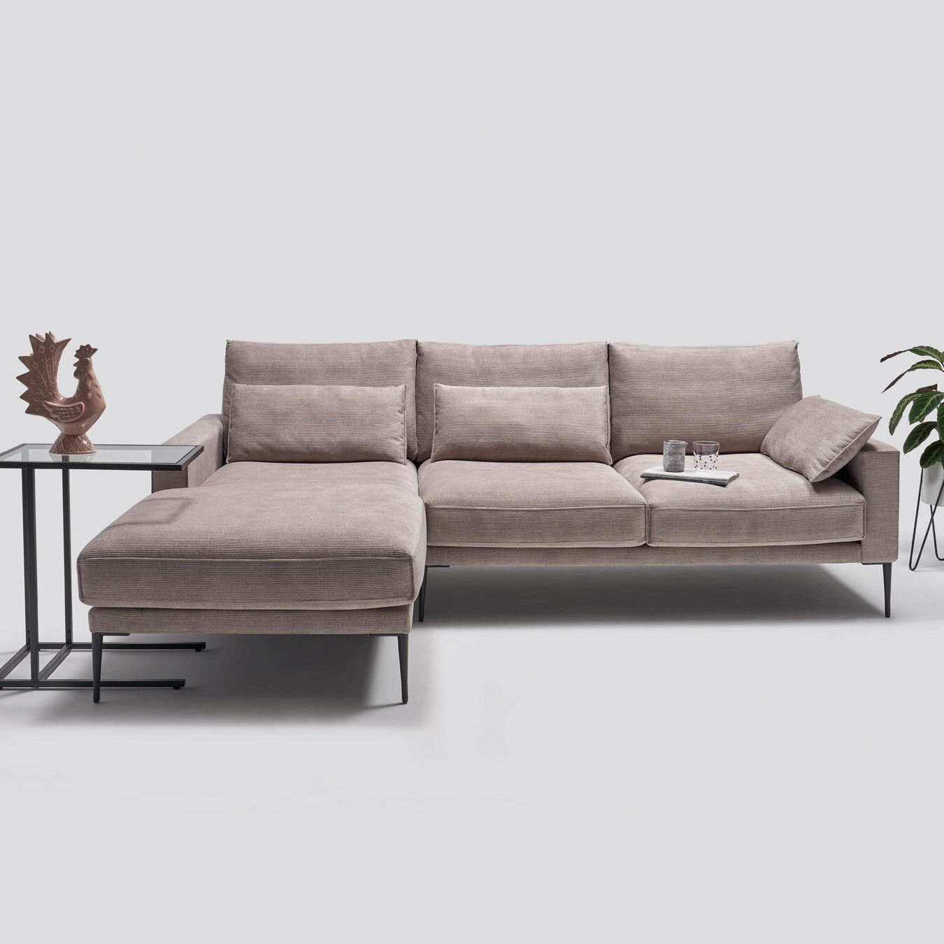 Modulare Garnitur Norman, Material: Auswahl möglich