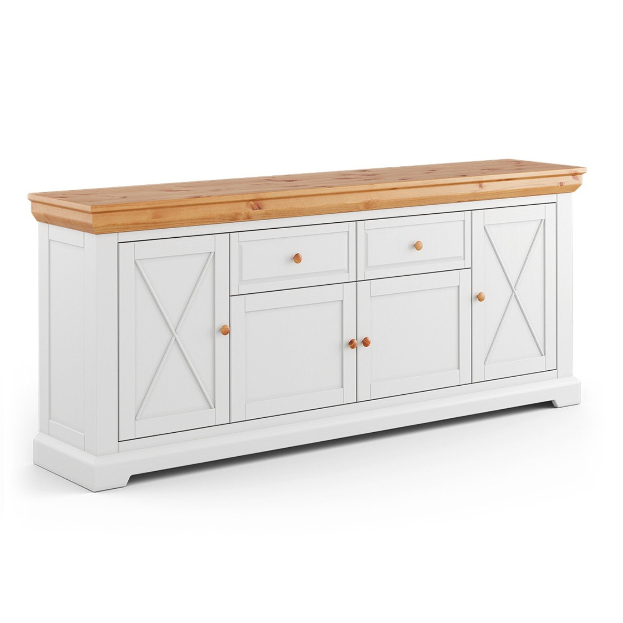 Kommode Marone 84,6x41,2 cm, Material: Massives Kiefernholz