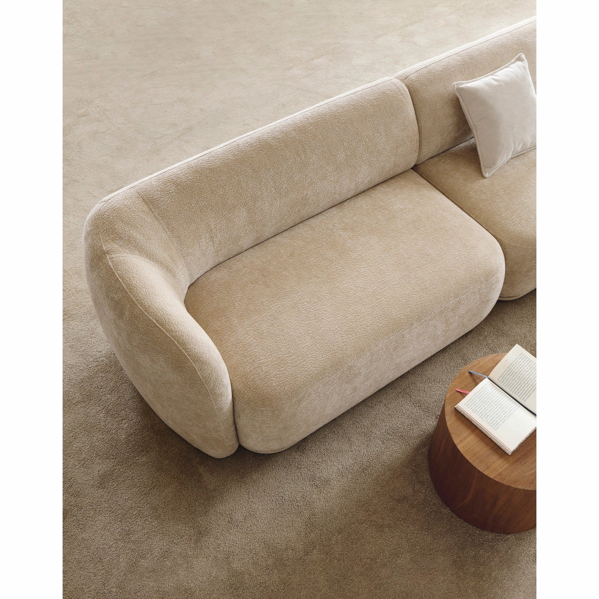 Sofa Nobo 307x97 cm, Material: Auswahlmöglichkeit