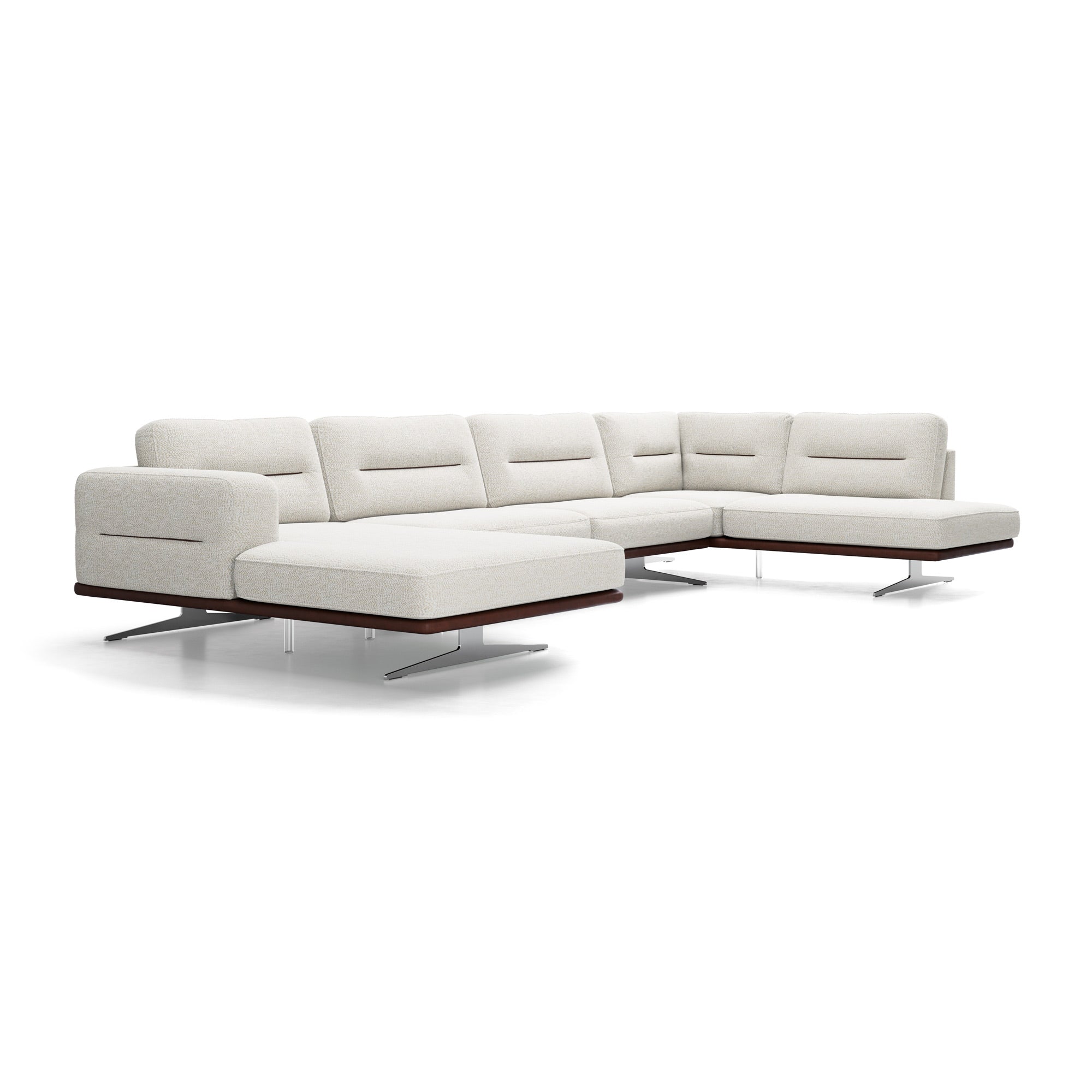 Sitzgarnitur Bologna 400x207 cm, Material: Auswahlmöglichkeit