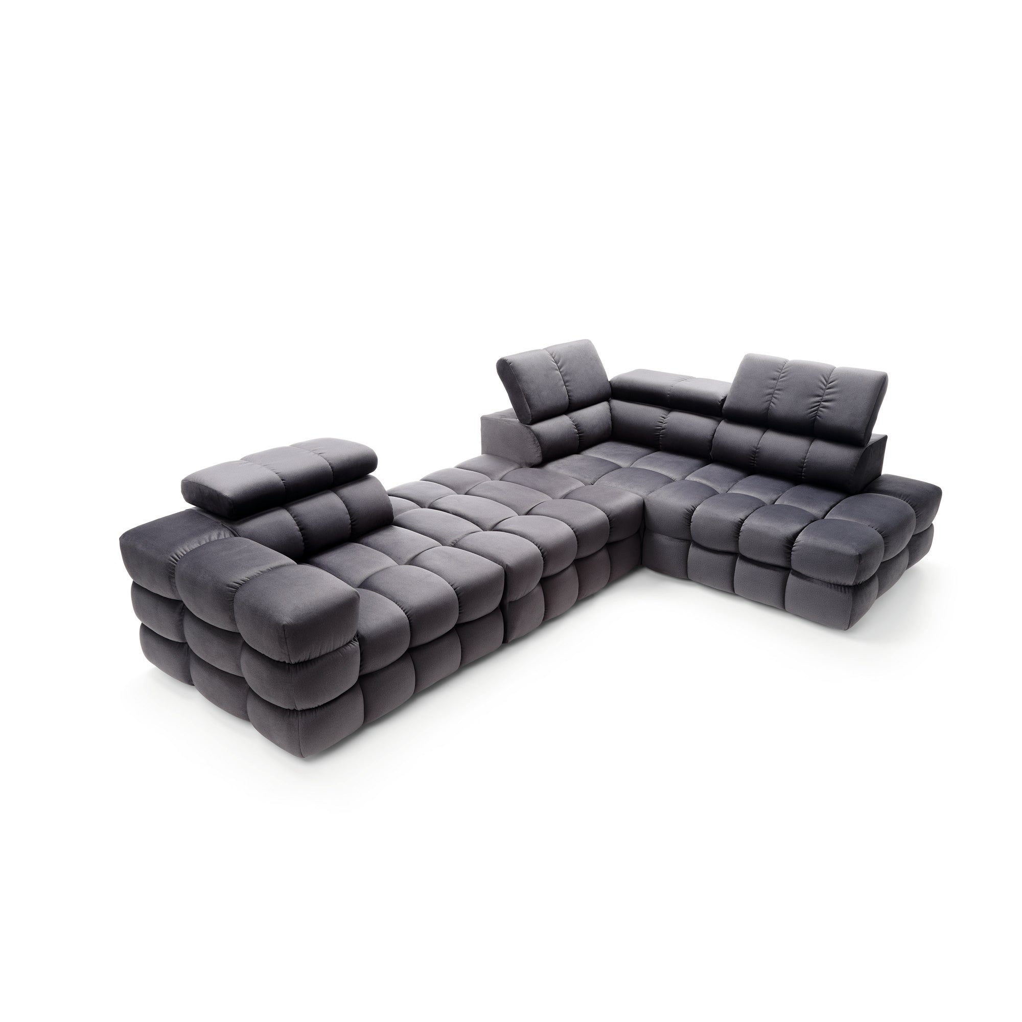 Ecksofa-Set Buffalo 320x222cm, Material: Auswahl möglich