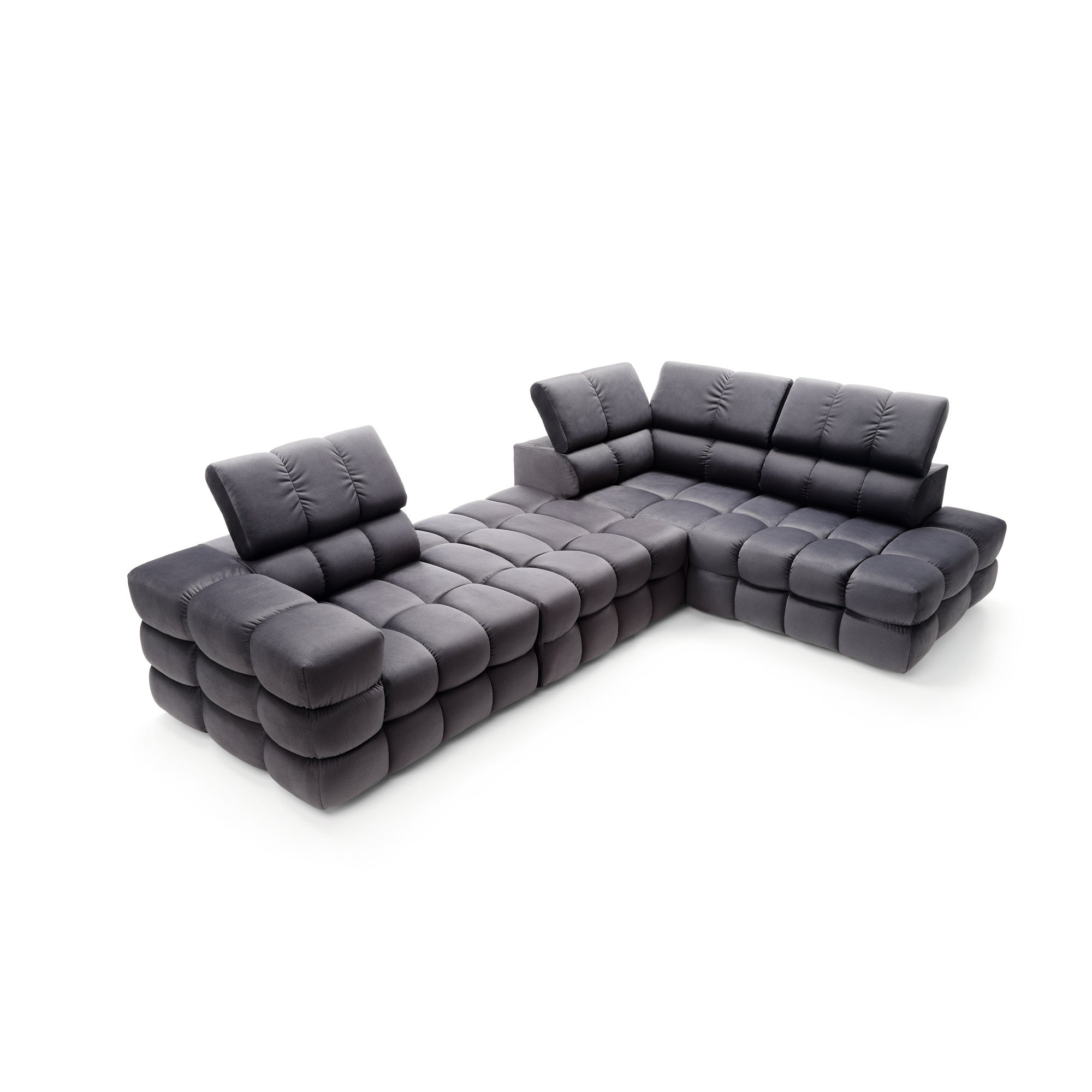 Ecksofa-Set Buffalo 320x222cm, Material: Auswahl möglich