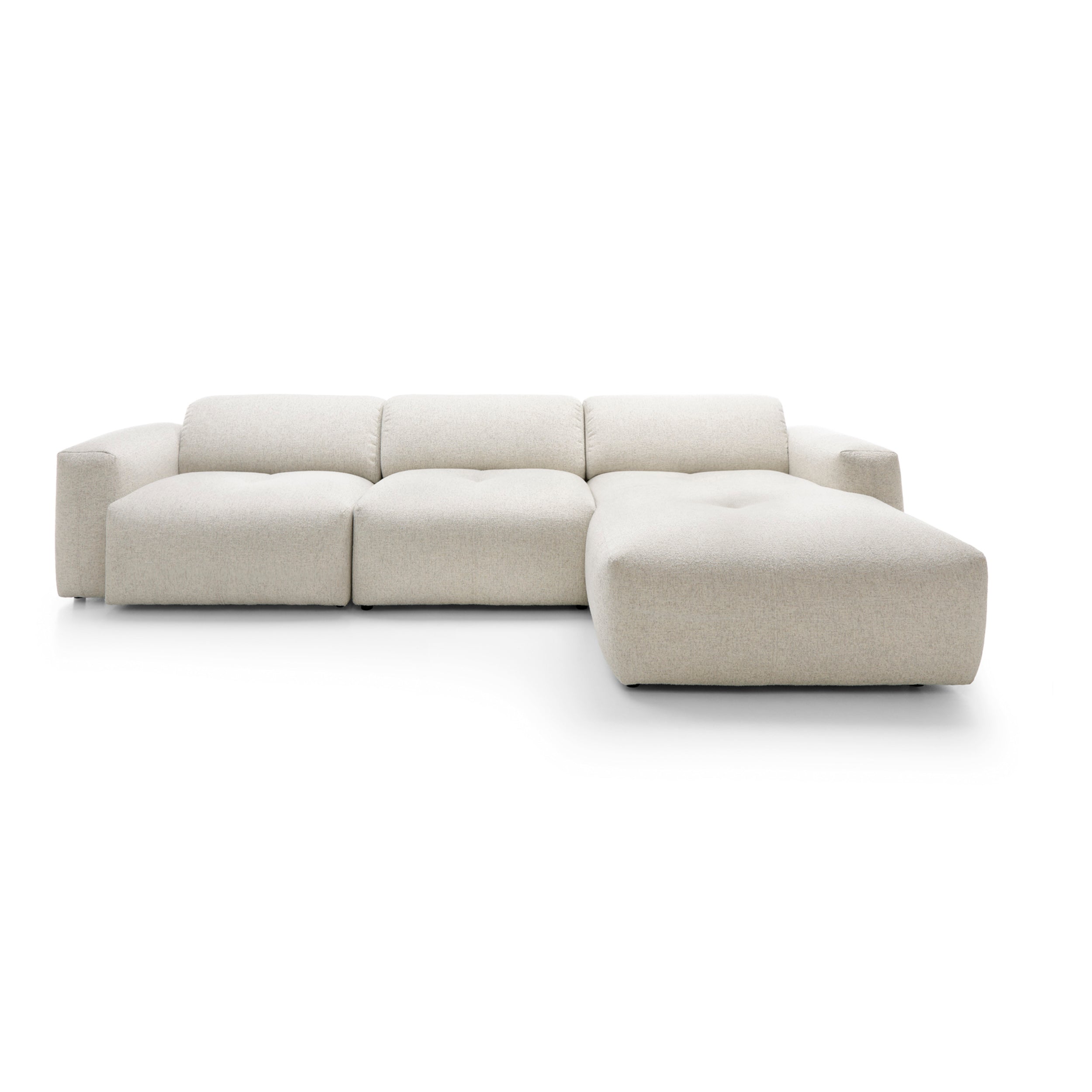Ecksofa Calm 275x162cm, Material: Auswahl möglich