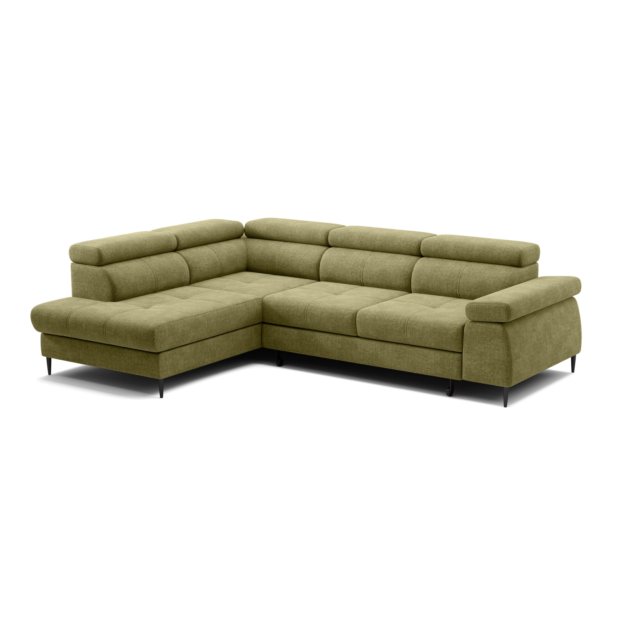 Ecksofa Cordoba II, 275x203cm, Material: Auswahl möglich