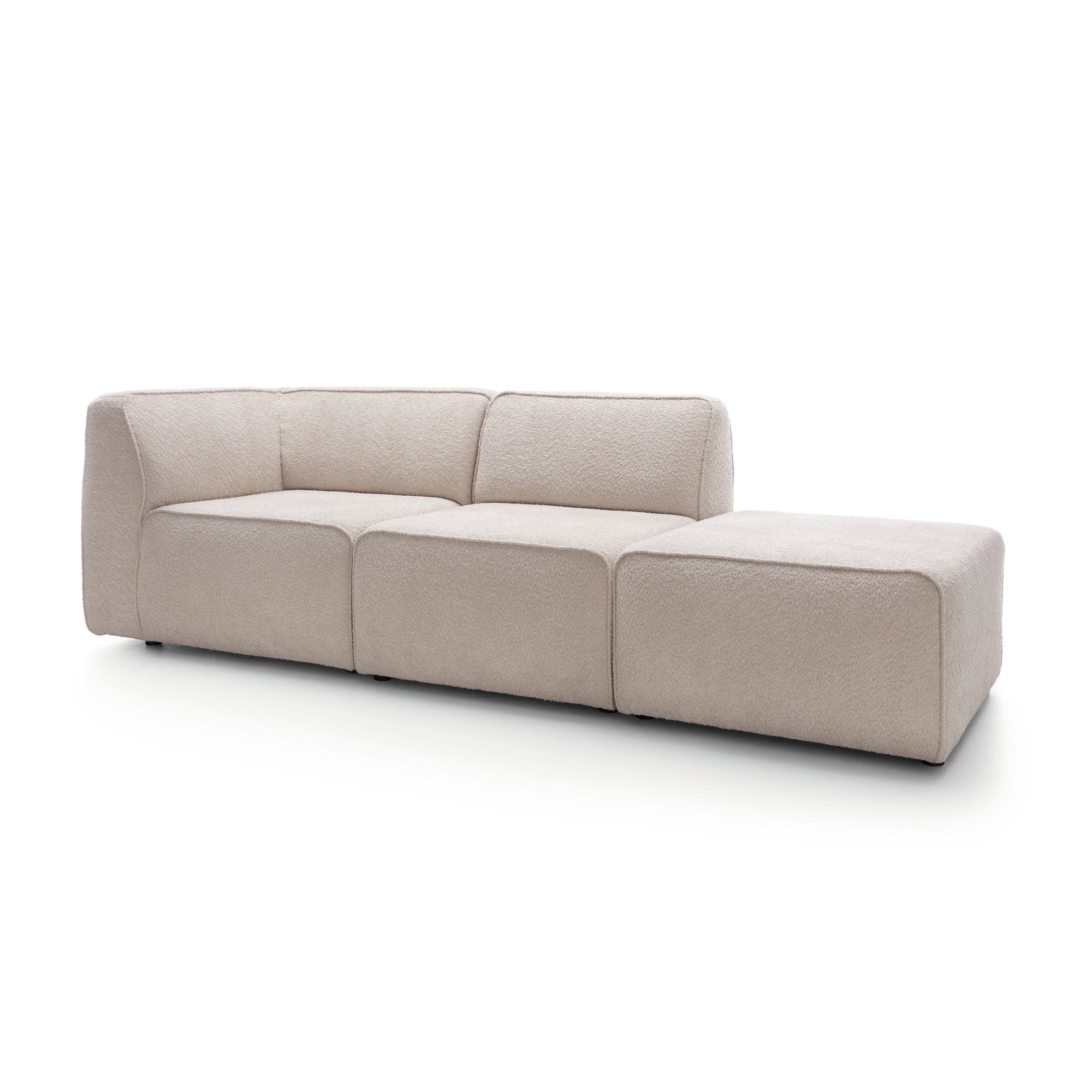 Damenbett Hugg 253x90cm, Material: Materialauswahl