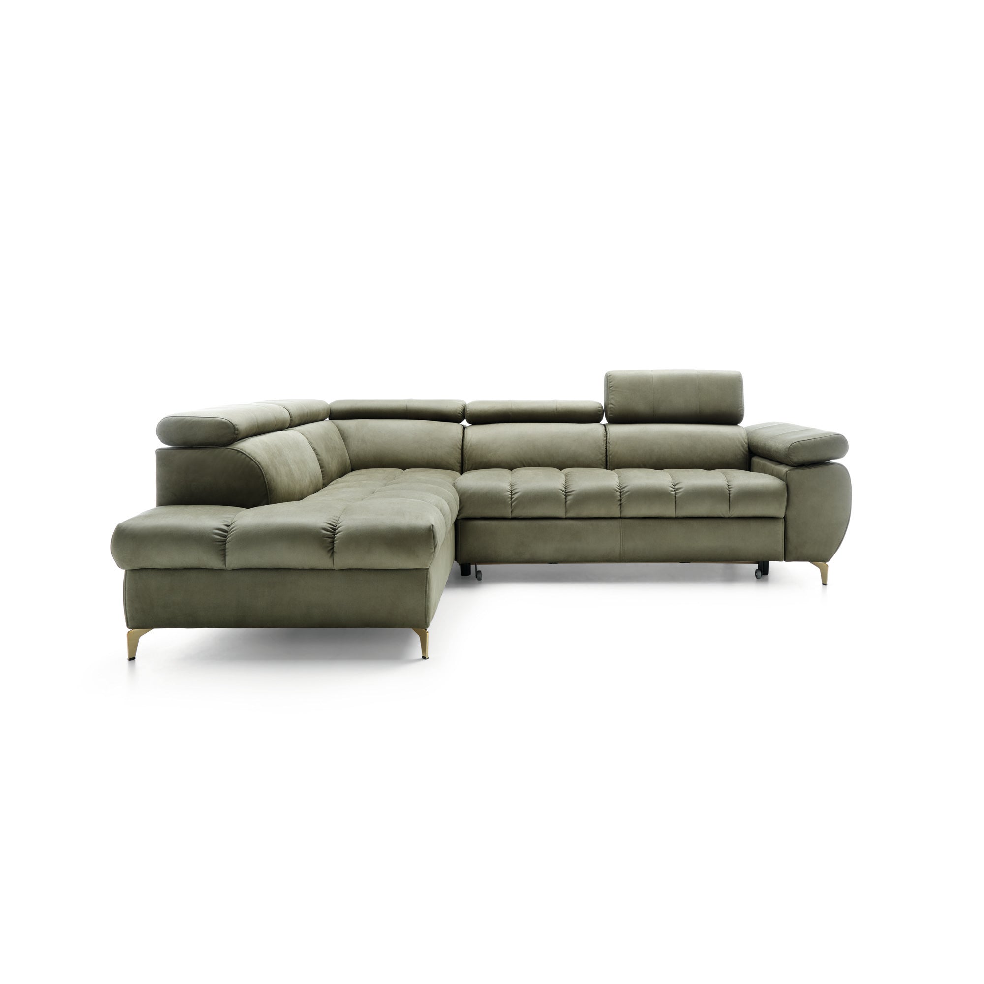 Ecksofa Lugano II, 272x202cm, Material: Auswahl möglich