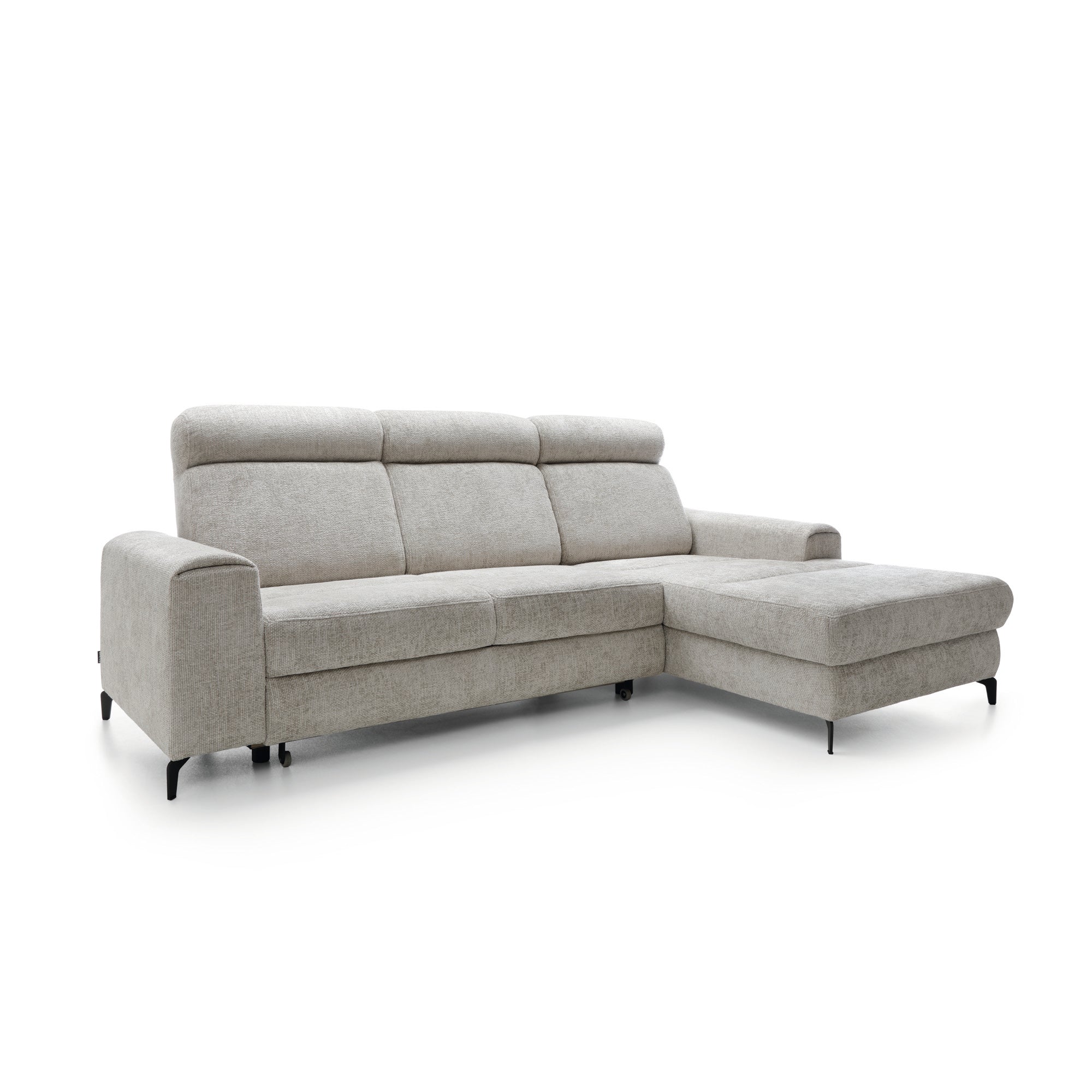 Ecksofa Notte, 268x174cm, Material: Auswahl möglich