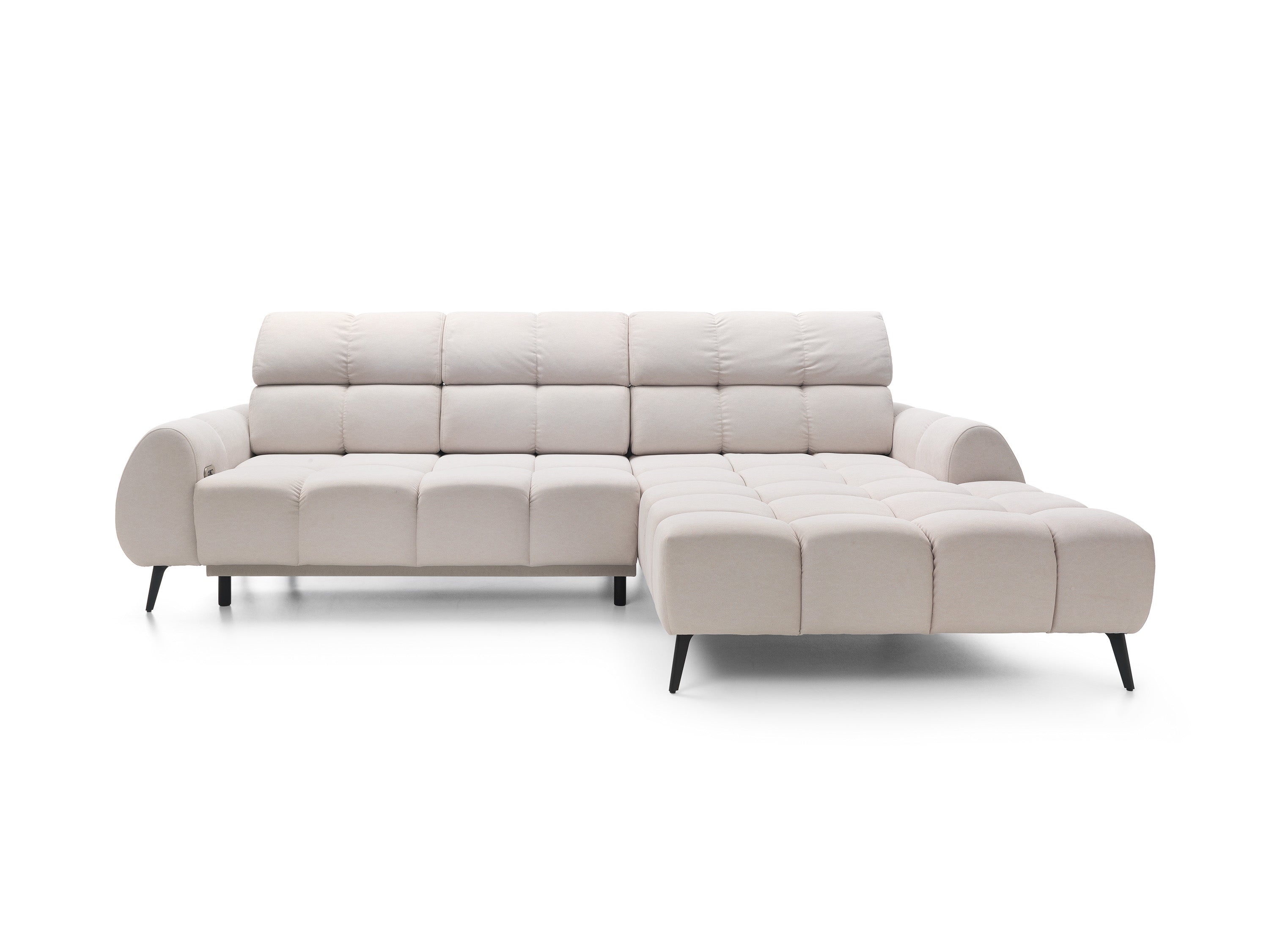 Ecksofa Piano 295x188cm, Material: Auswahl möglich