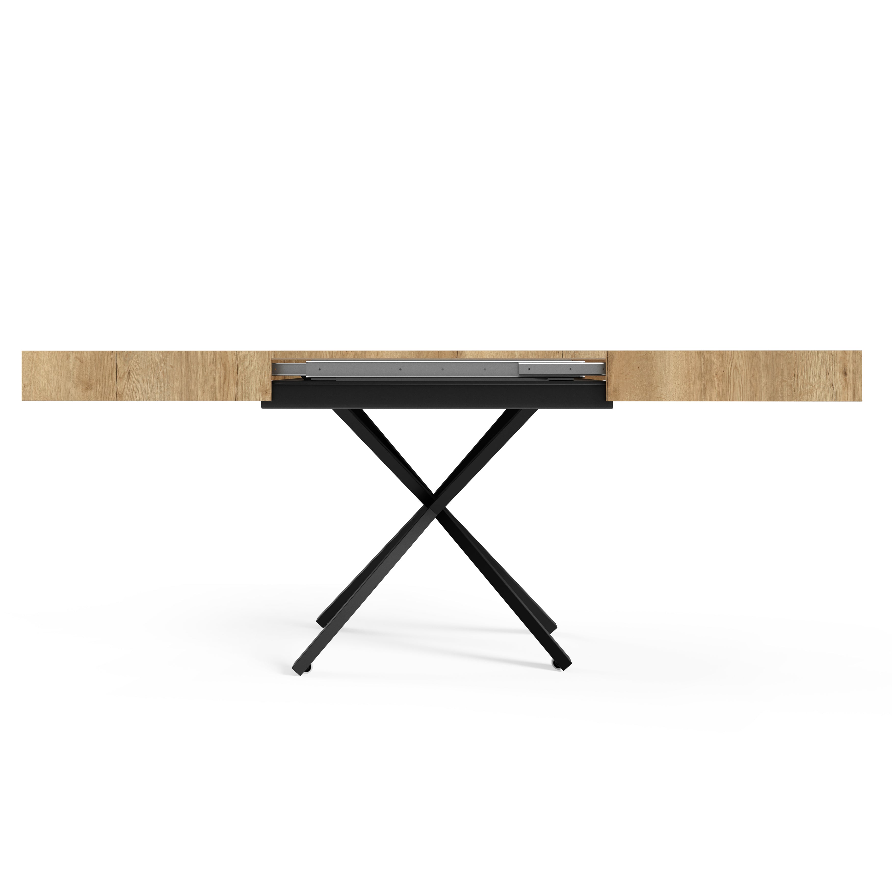 Clubtisch Sanna X 120/200x90cm, Material: Auswahl möglich