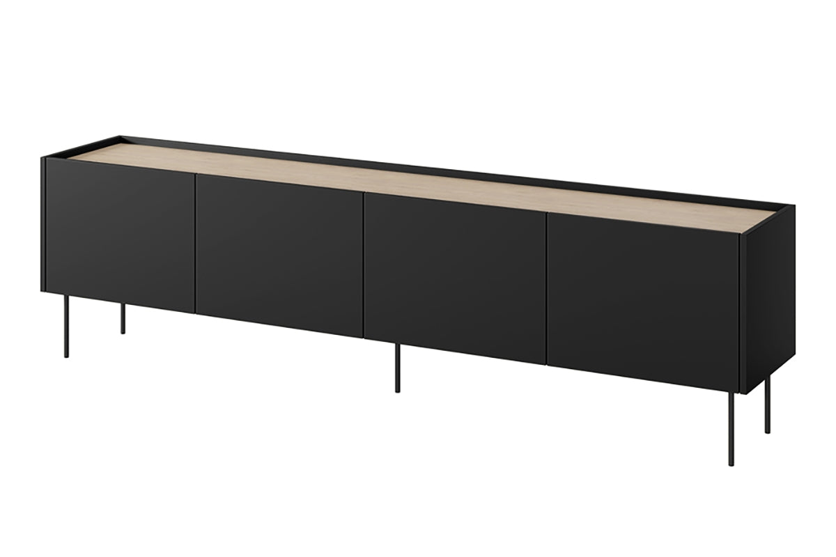 TV Kommode Desin 220cm, 4 Türen, Material: MDF