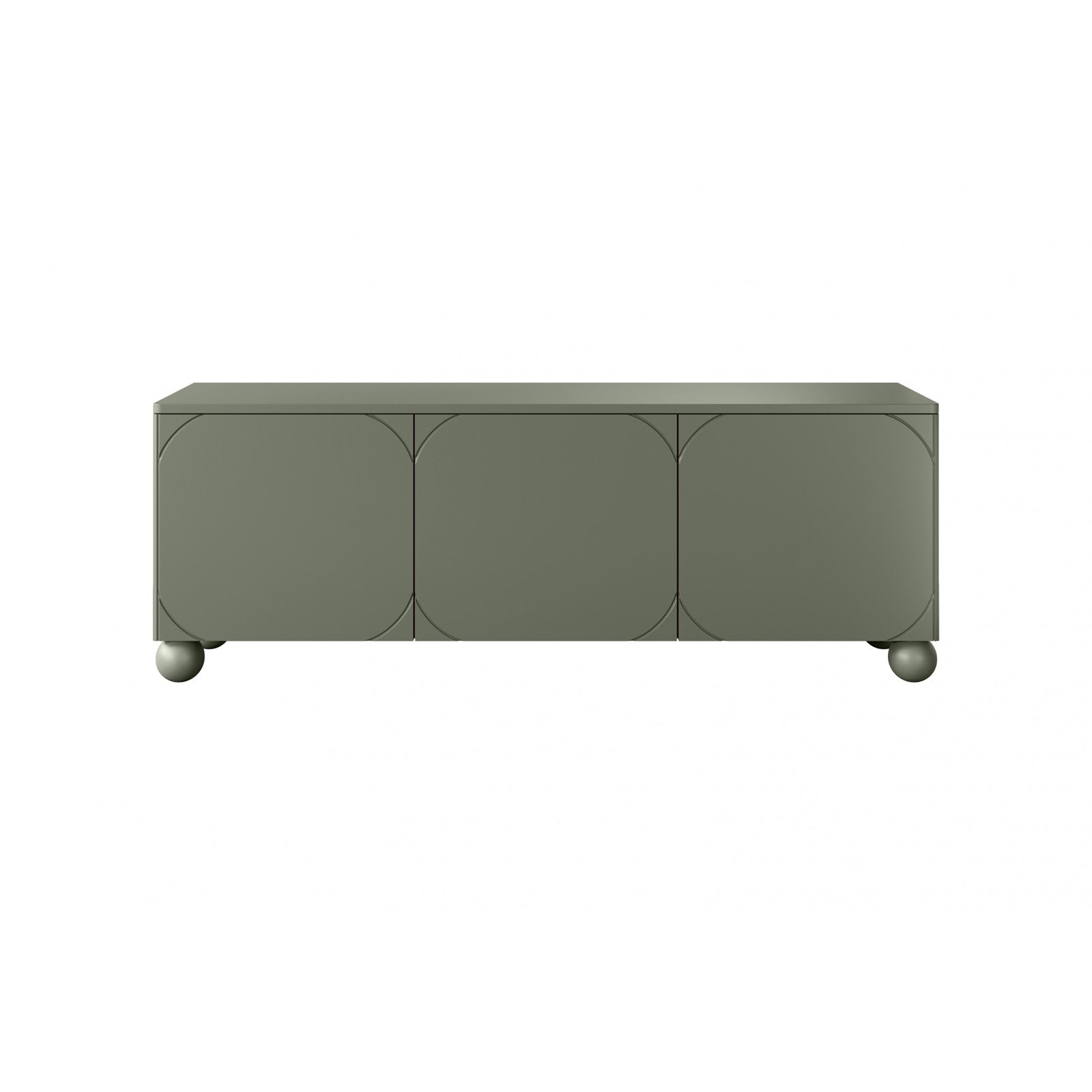 Sonatia Kommode 150cm, 3 Türen und 1 Schublade, Material: MDF