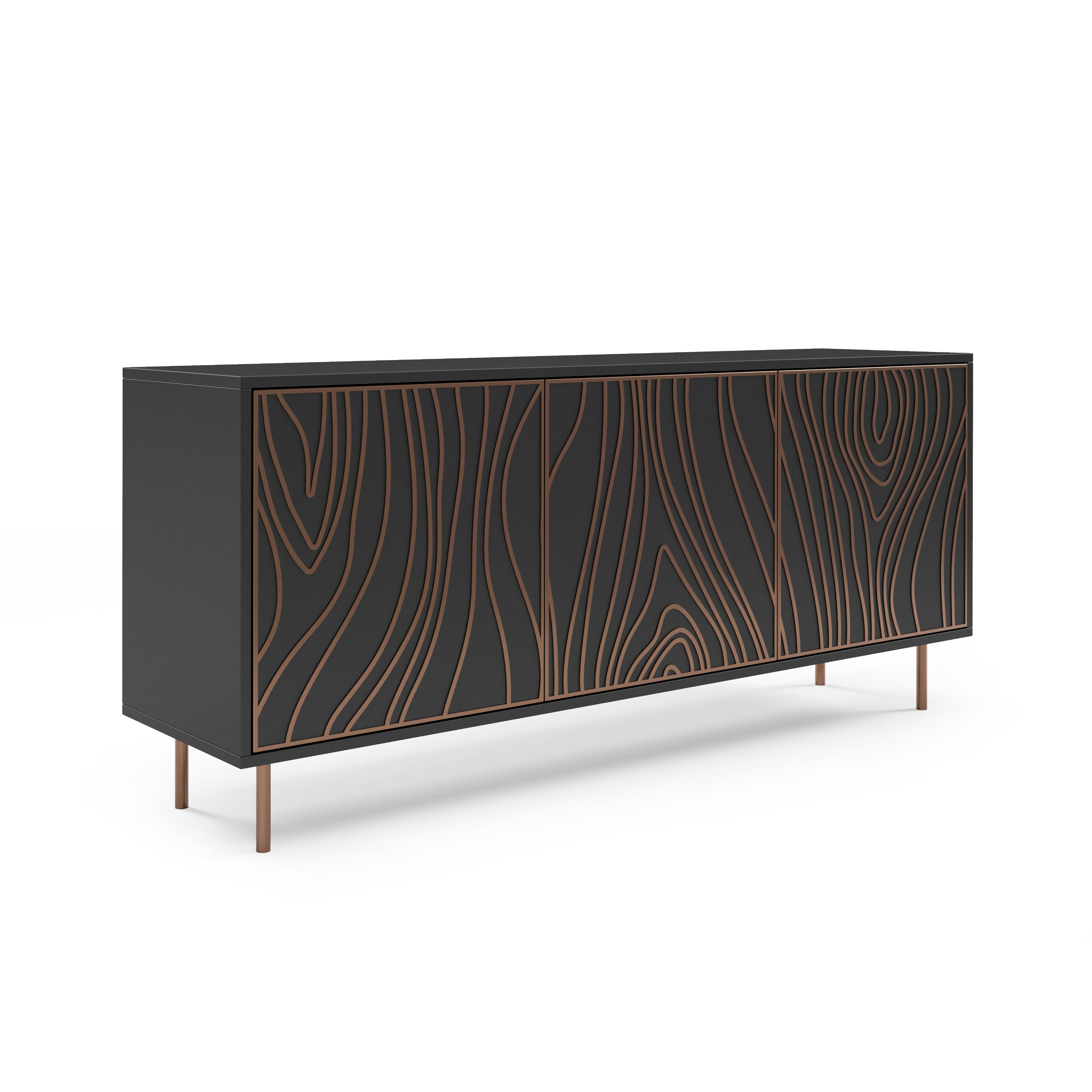 Tivaro Kommode 164,5x42cm, Material: Laminierte Platte