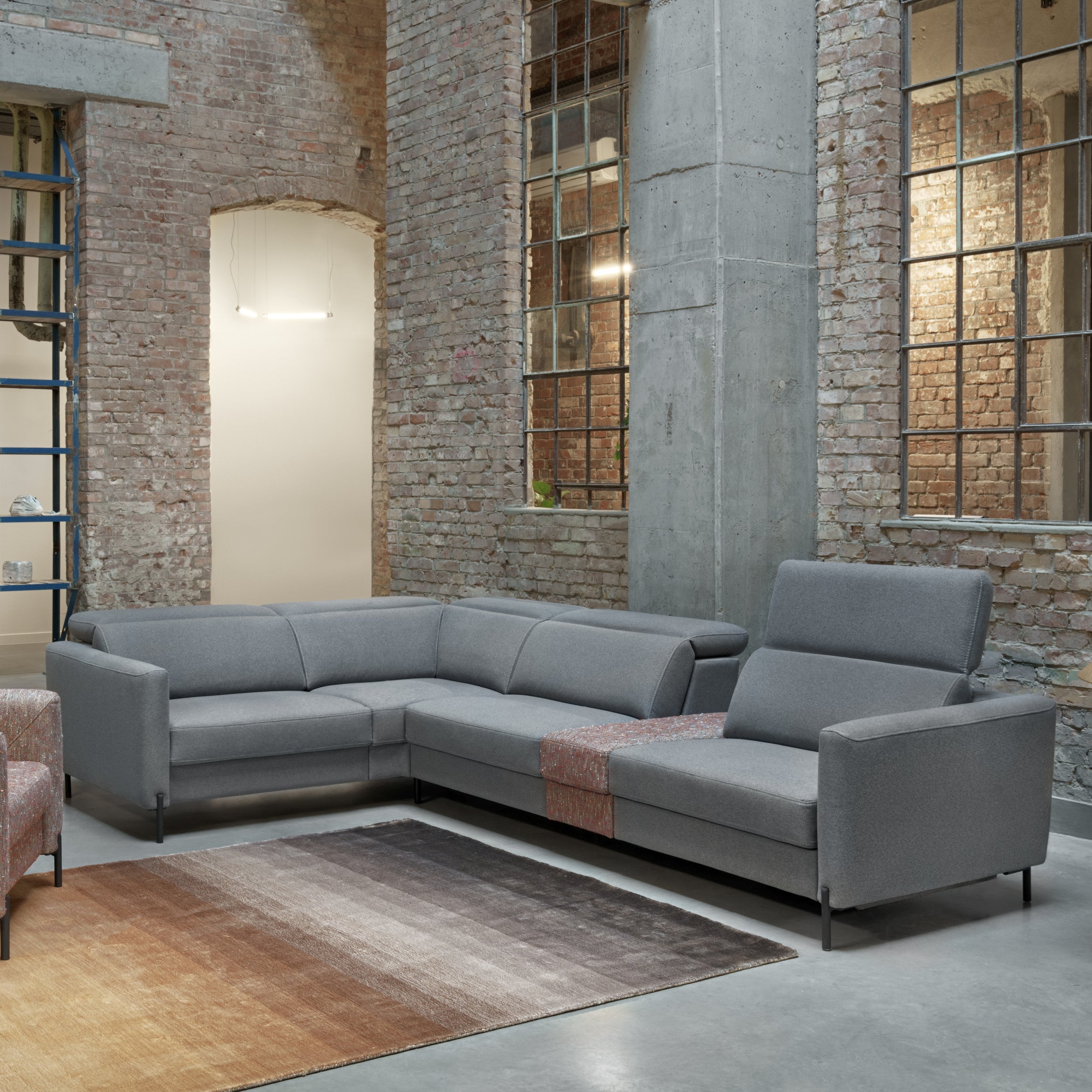 Modulares Sofa Swing, Material: Auswahl möglich