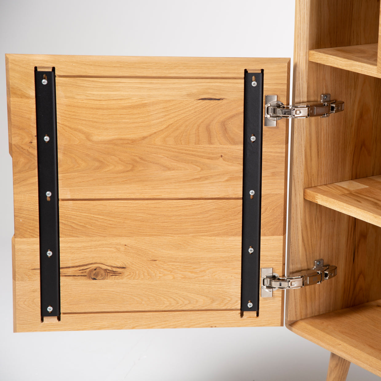 Kommode Mua 74,3x131,8 cm, Material: Massivholz Eiche