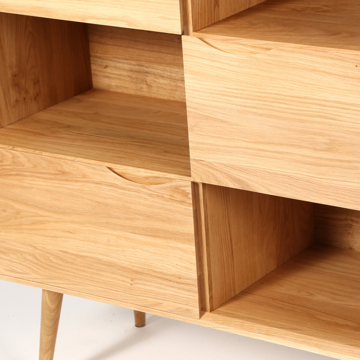 Kommode Primo Alta 107,4x81,1 cm, Material: Massivholz Eiche