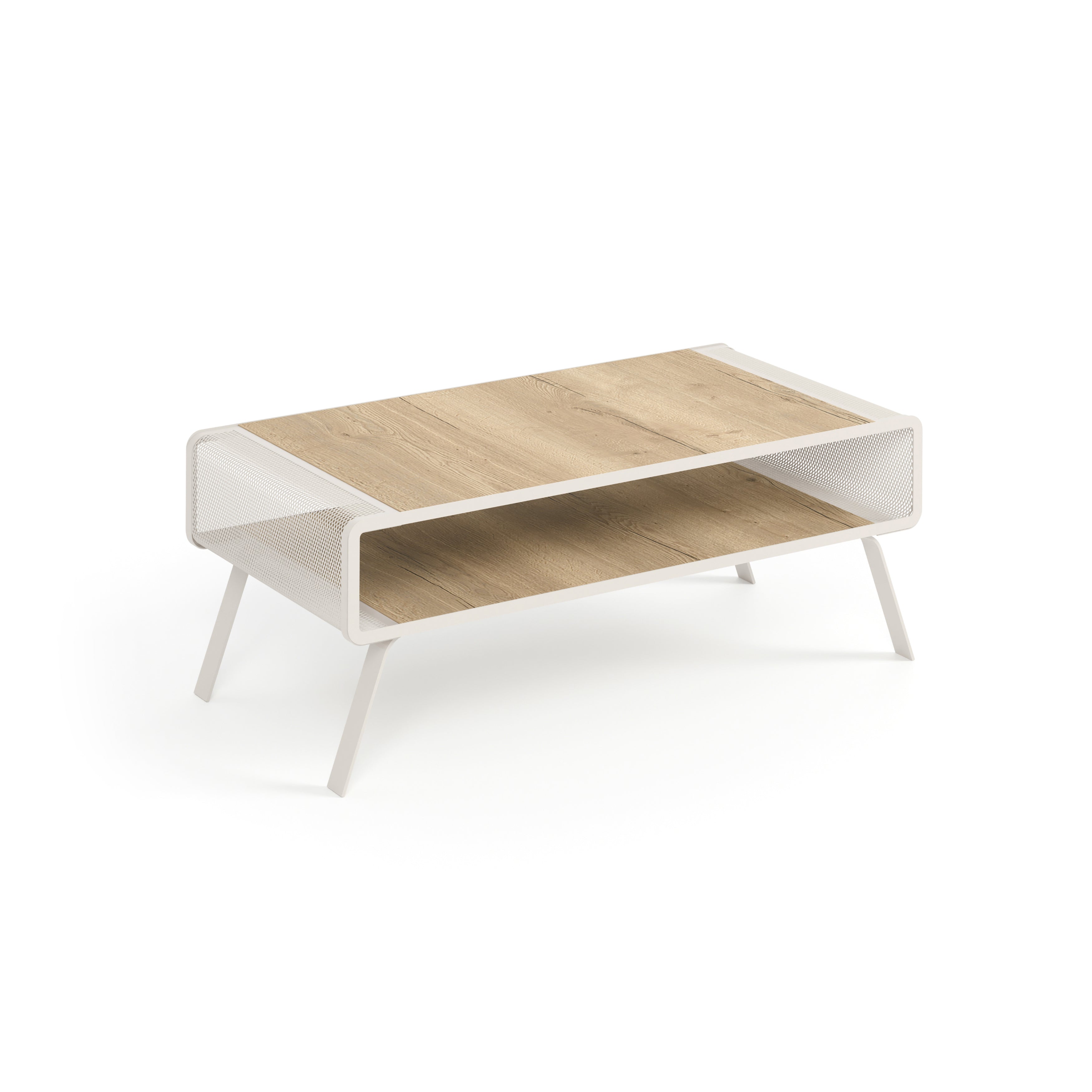 Klubtisch Torpe 121x60cm, Material: Laminierte Platte
