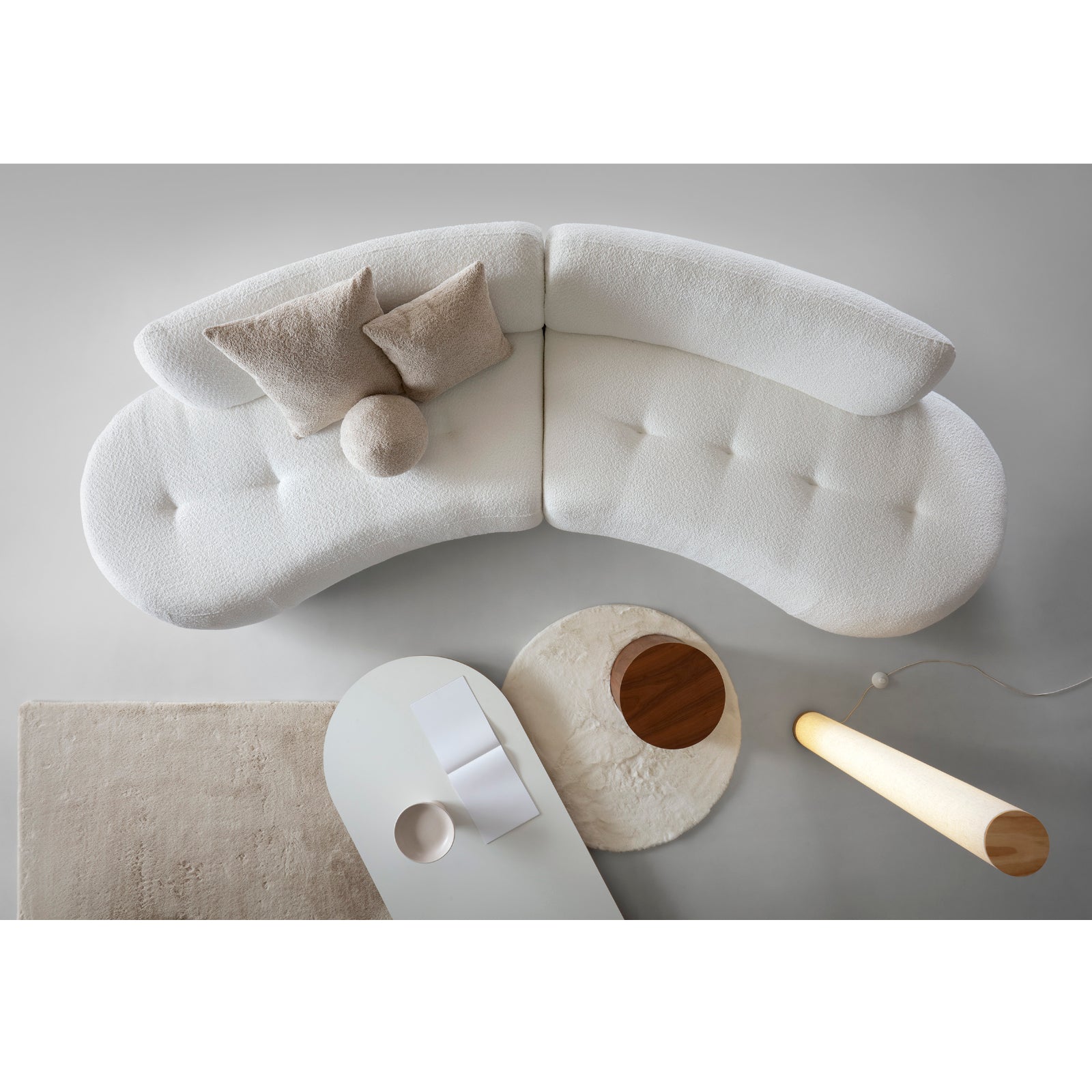 Modulare Garnitur Gio, Material: Auswahl möglich