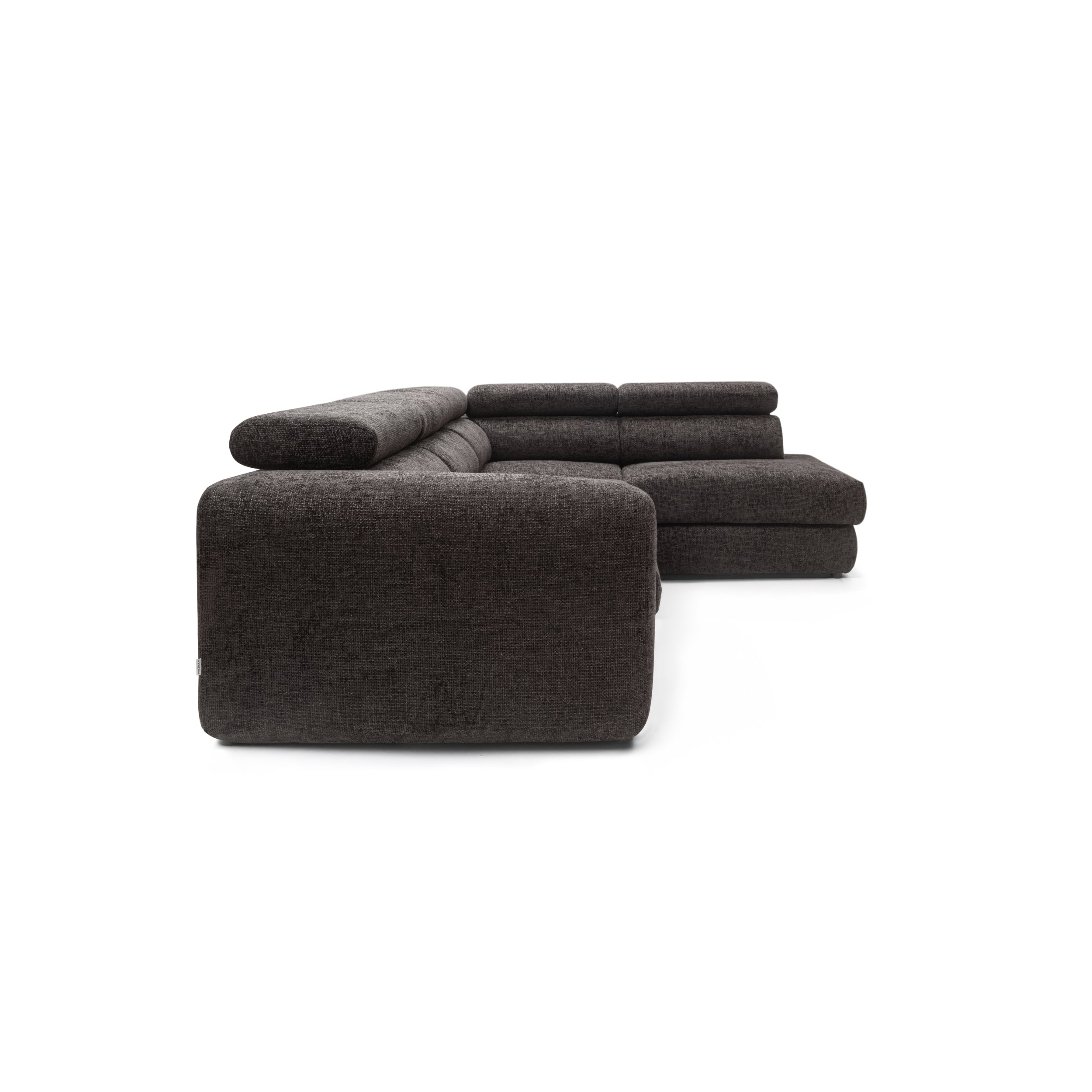 Ecksofa Bluvel II 285x207cm, Material: Auswahl möglich