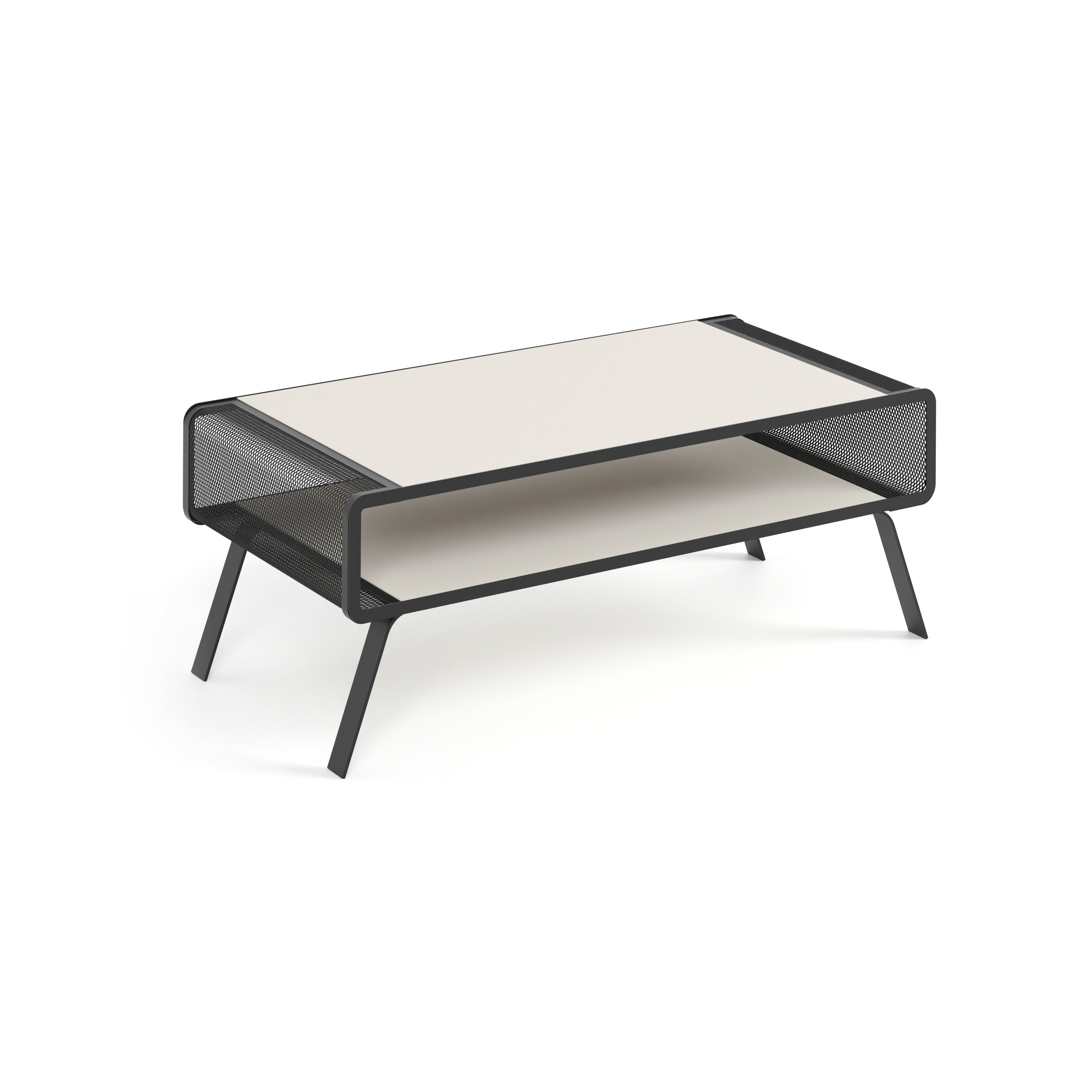 Klubtisch Torpe 121x60cm, Material: Laminierte Platte