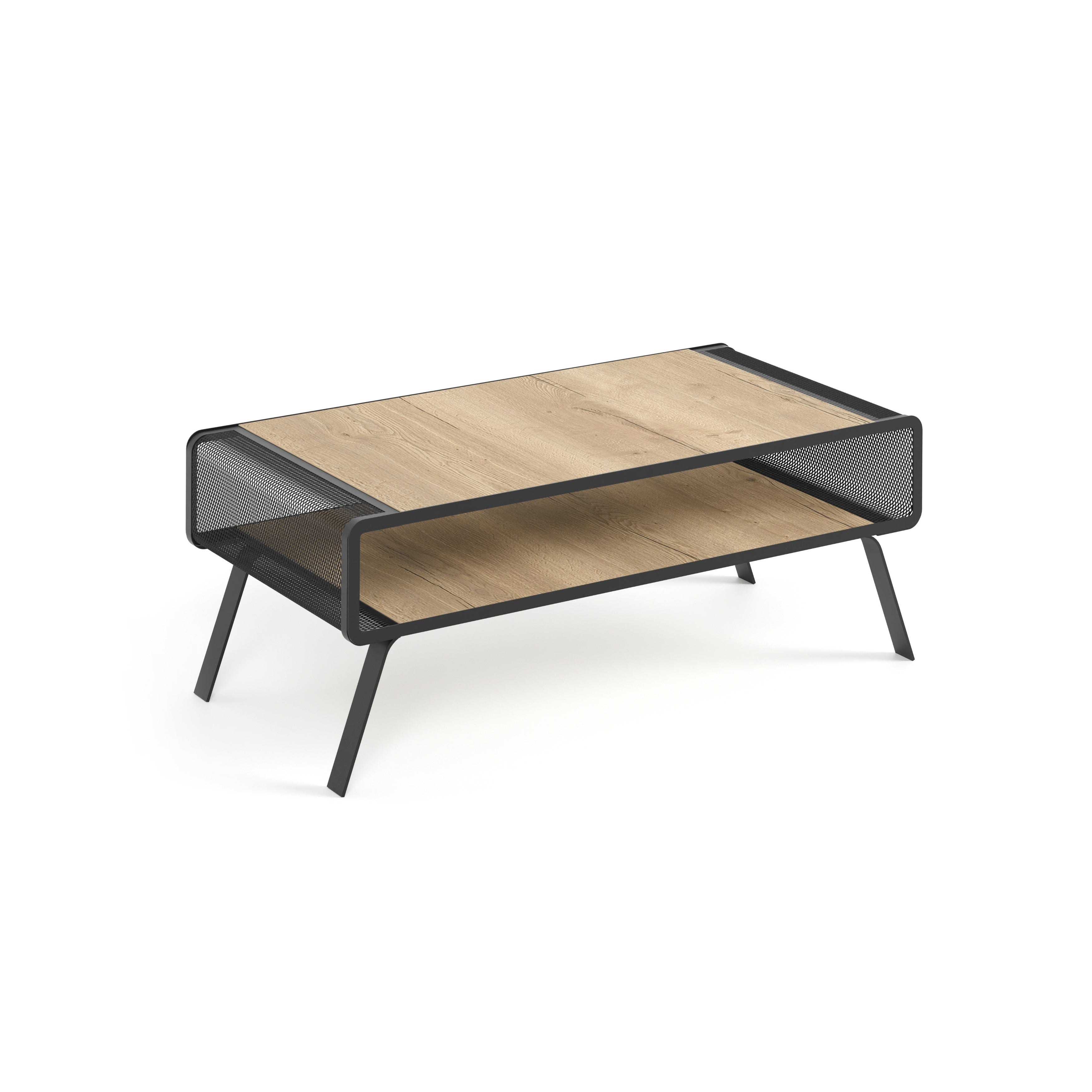 Klubtisch Torpe 121x60cm, Material: Laminierte Platte