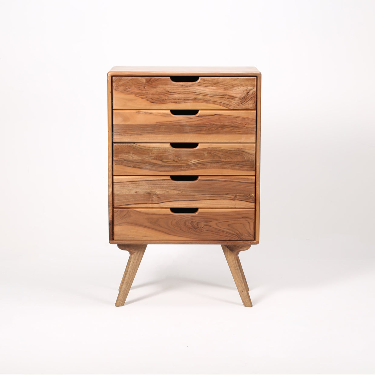 Kommode Amadeo 66x110cm, Material: Massivholz Nussbaum