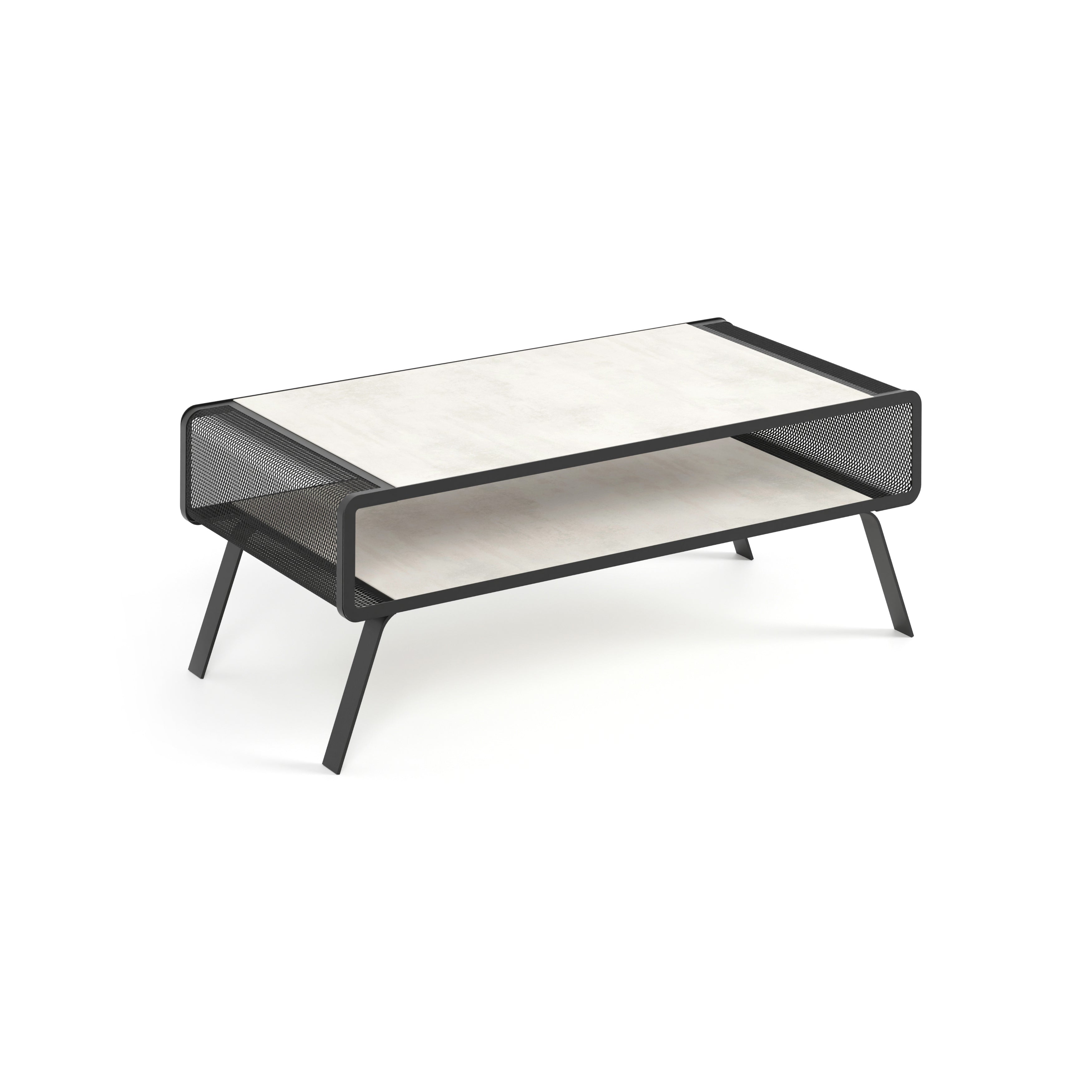 Klubtisch Torpe 121x60cm, Material: Laminierte Platte