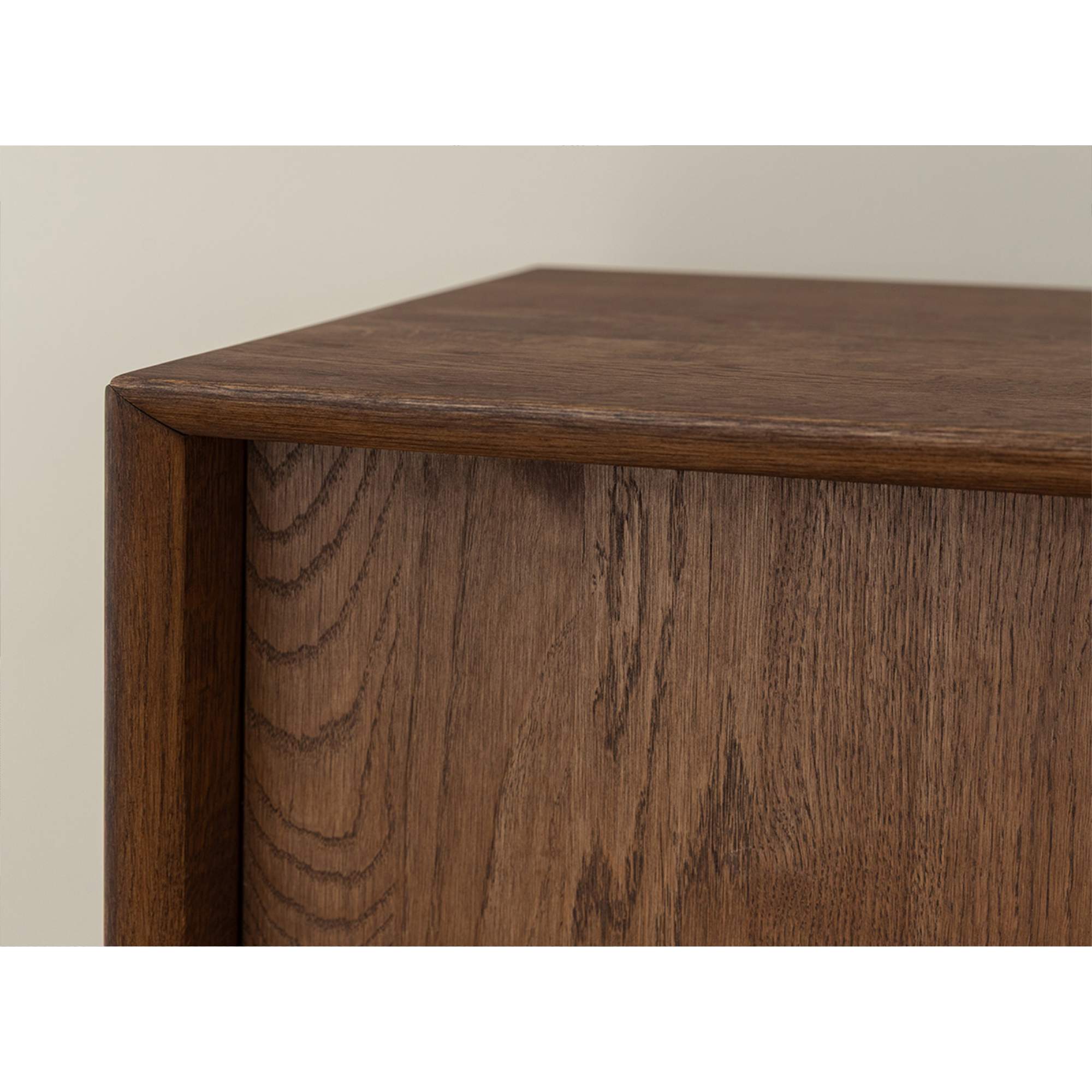 TV Kommode Modern Loft 200x50 cm, Material: Massivholz Eiche