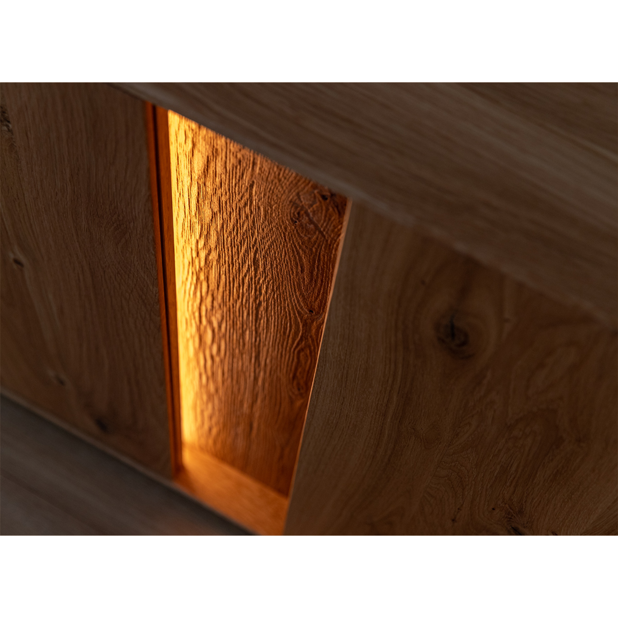 TV Kommode Collodi, Material: Massivholz Eiche