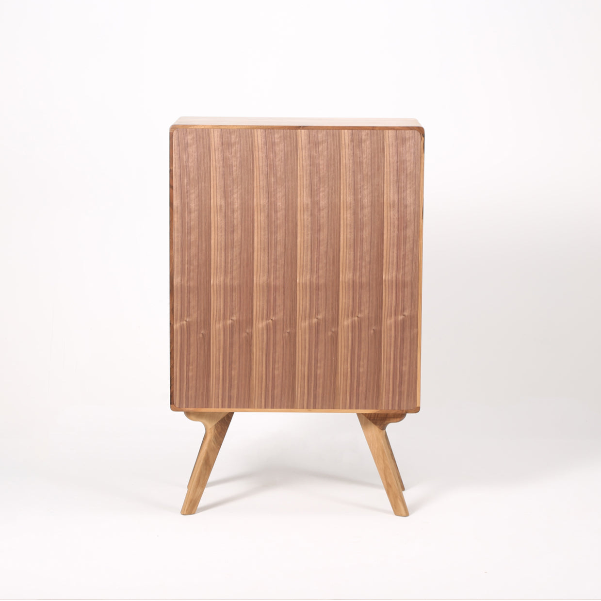 Kommode Amadeo 66x110cm, Material: Massivholz Nussbaum