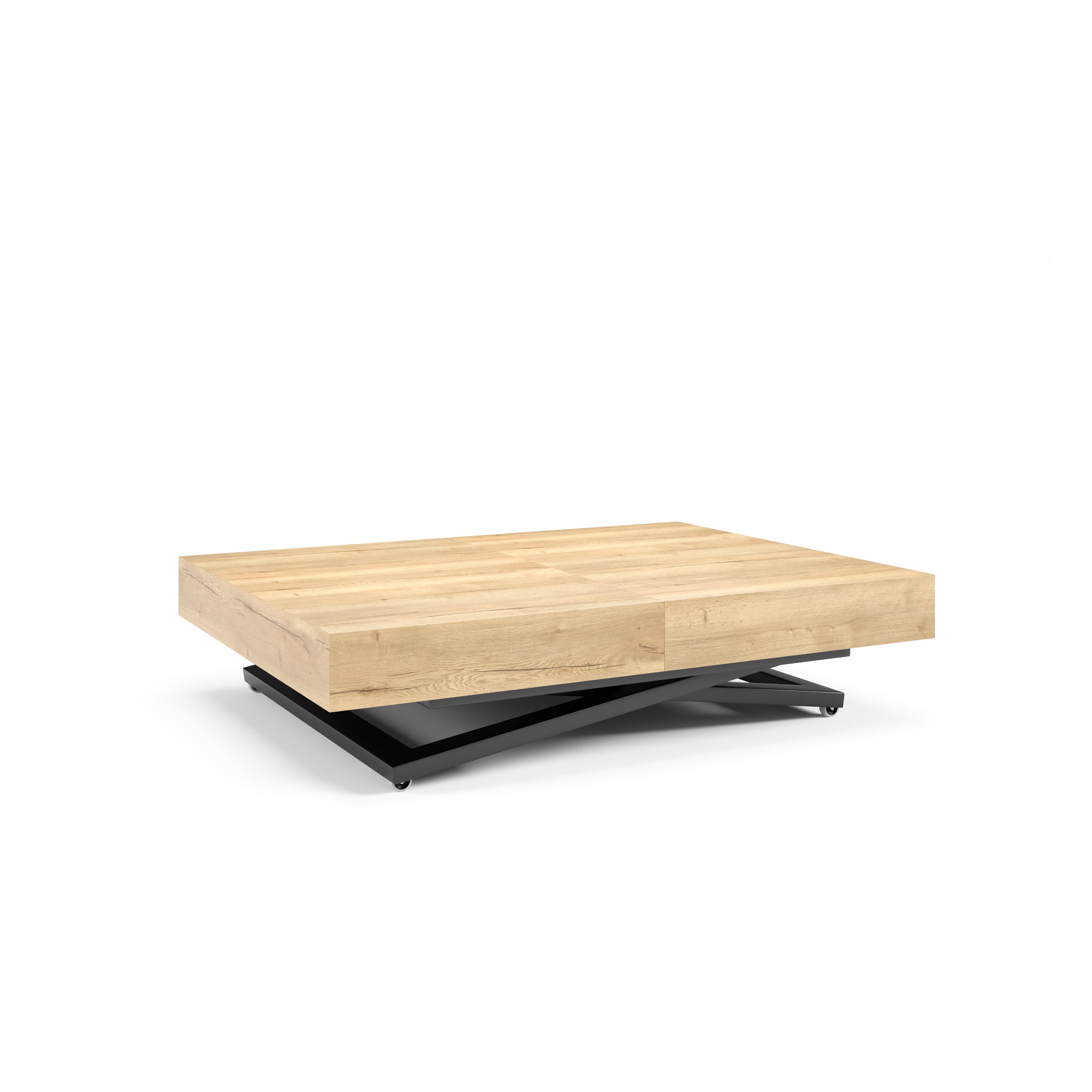 Clubtisch Sanna U 120/200x90cm, Material: Auswahl möglich