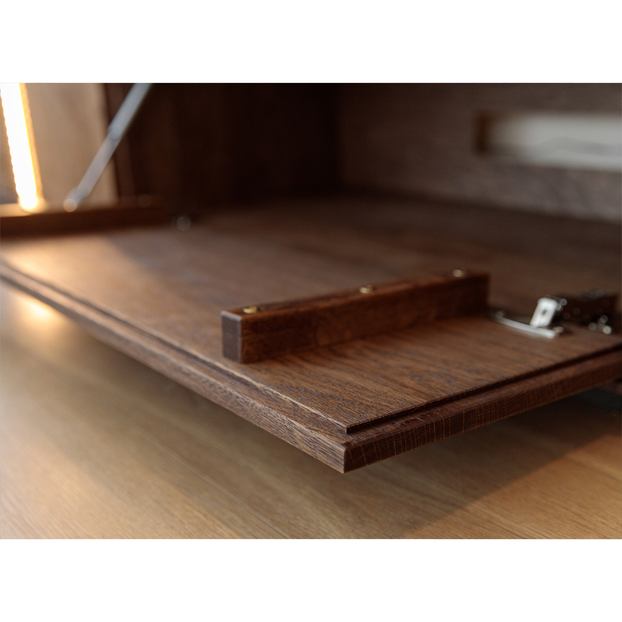 TV Kommode Collodi, Material: Massivholz Eiche