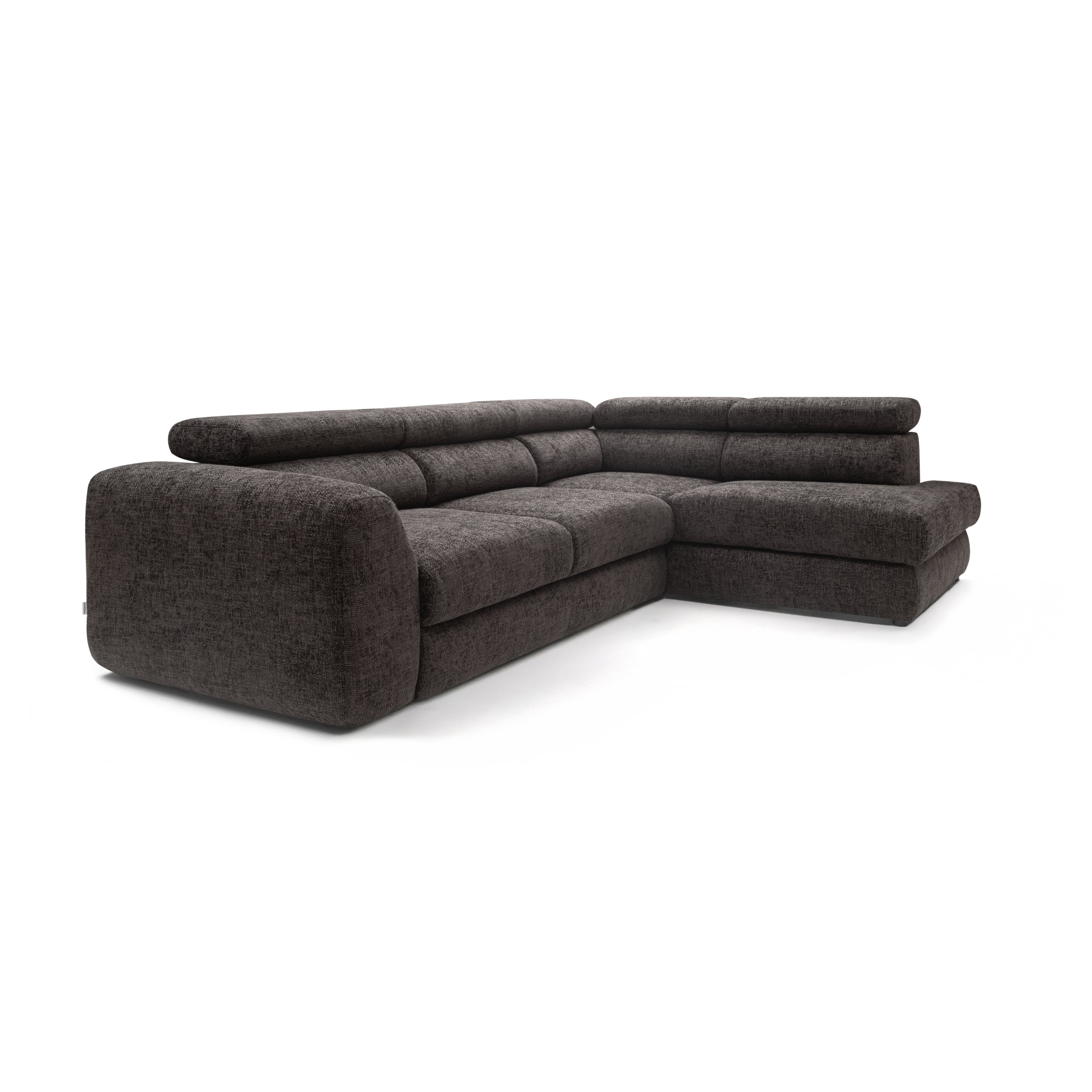 Ecksofa Bluvel II 285x207cm, Material: Auswahl möglich