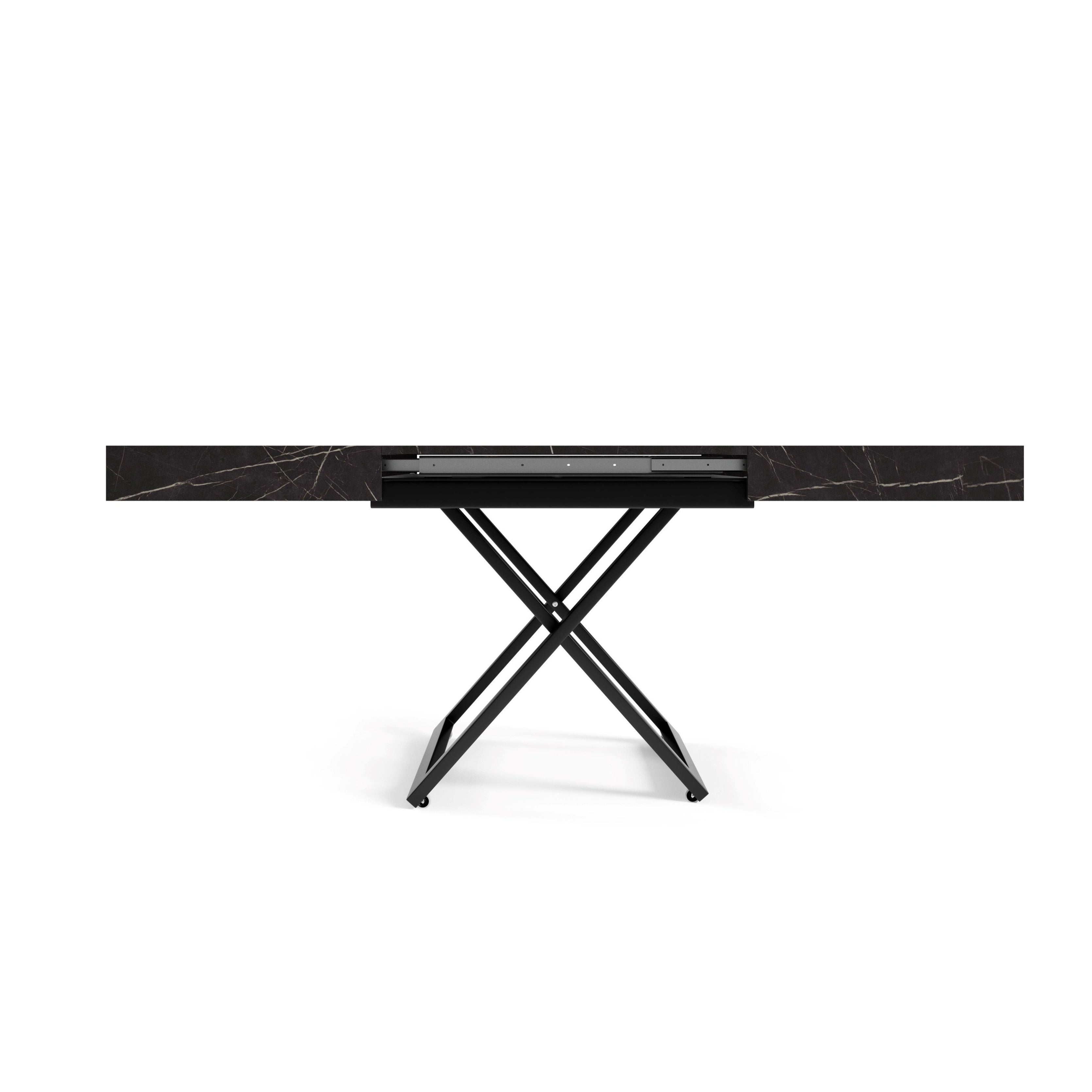 Clubtisch Sanna U 120/200x90cm, Material: Material nach Wahl