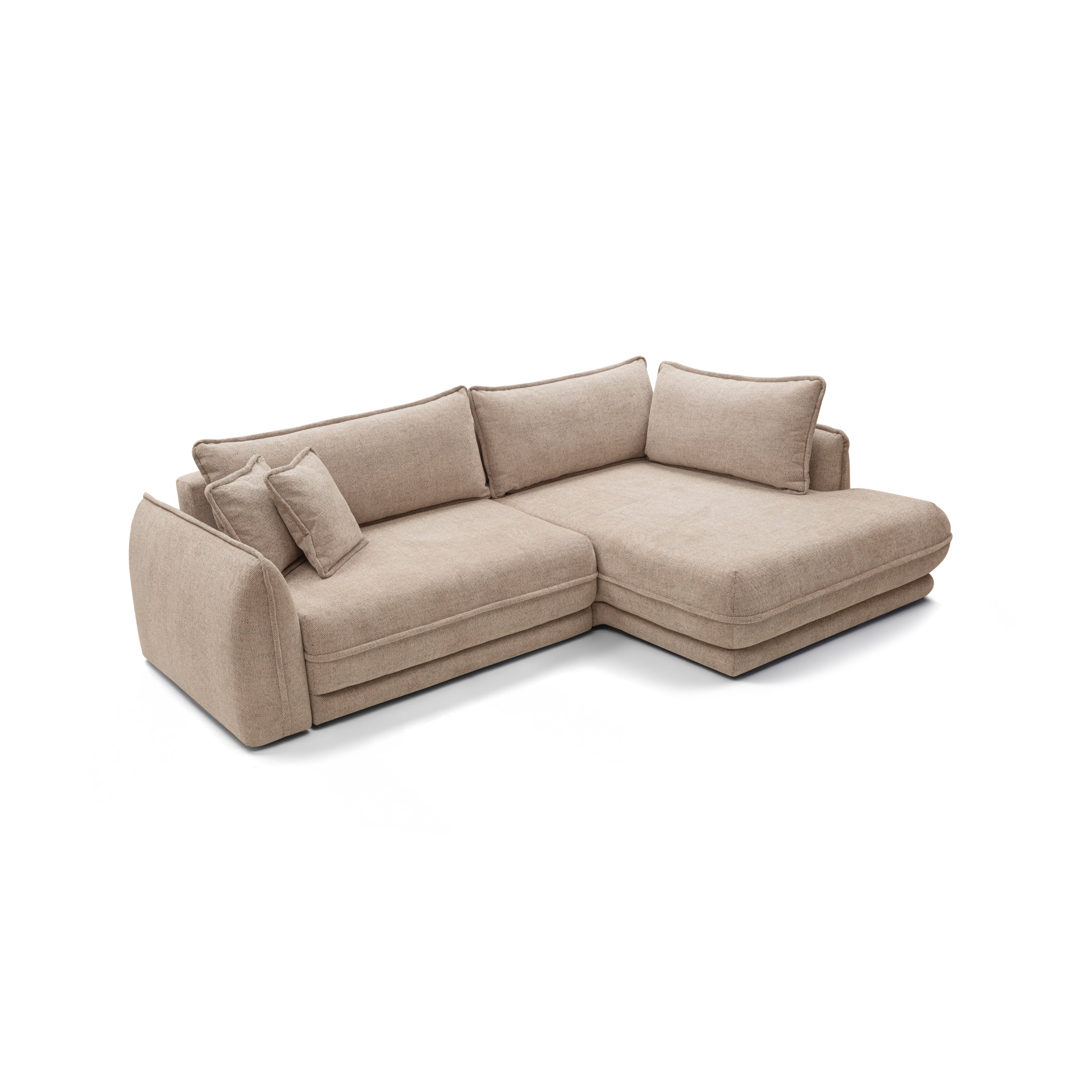 Ecksofa Mojave II 280x190cm, Material: Auswahl möglich