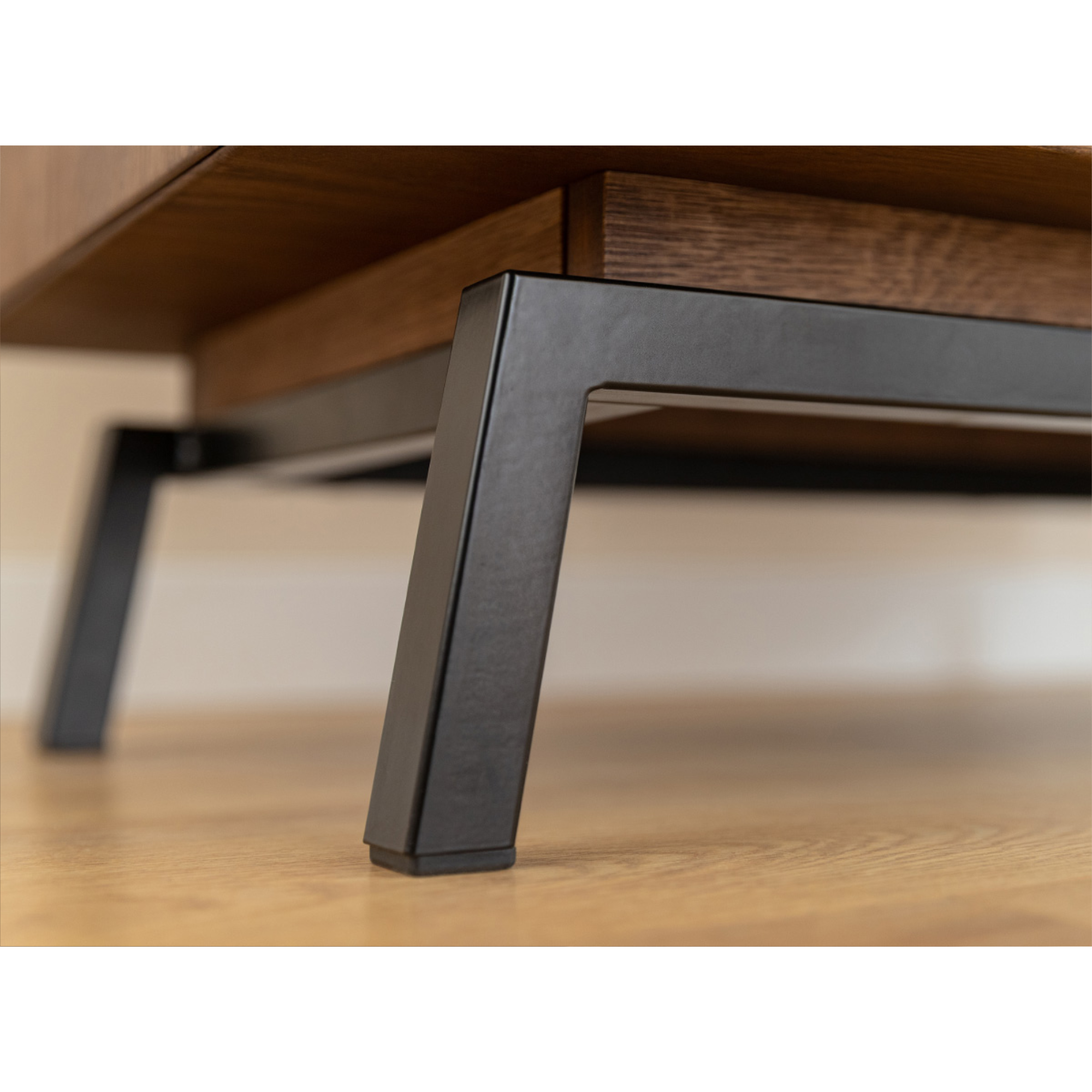 TV Kommode Modern Loft 160x50cm, Material: Massivholz Eiche