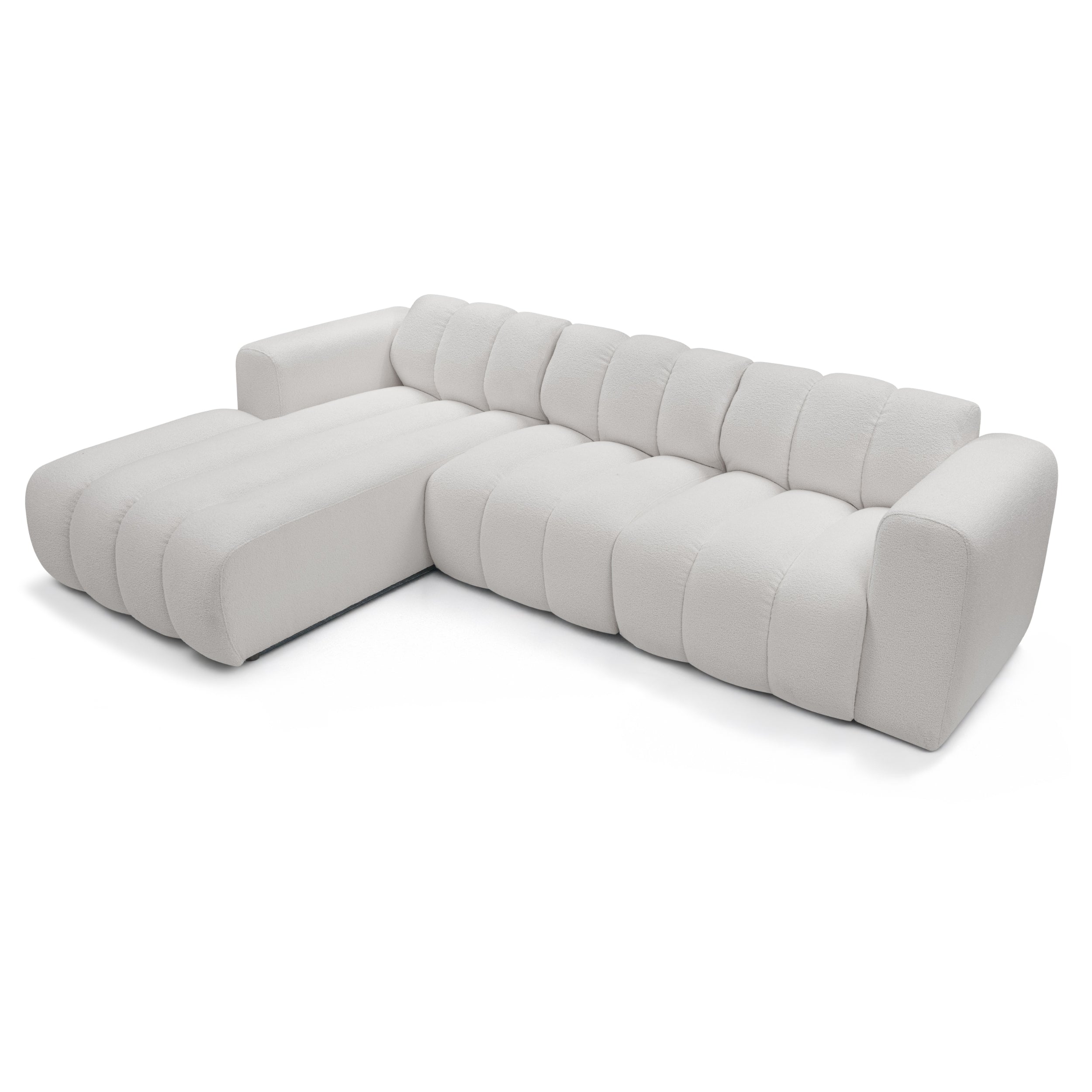 Ecksofa Bummel 278x175cm, Material: Auswahl möglich